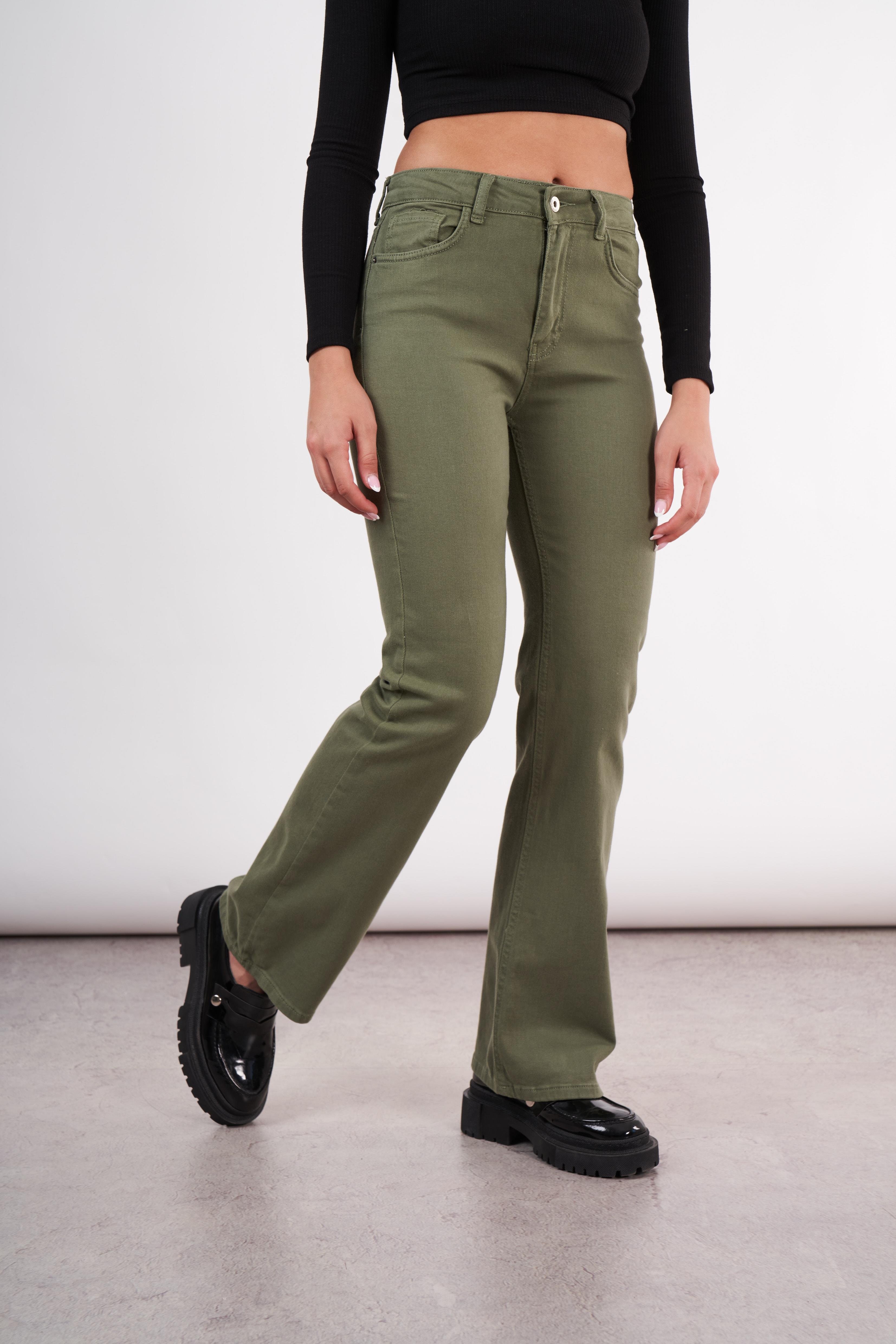 İspanyol Paça Gabardin Pantolon