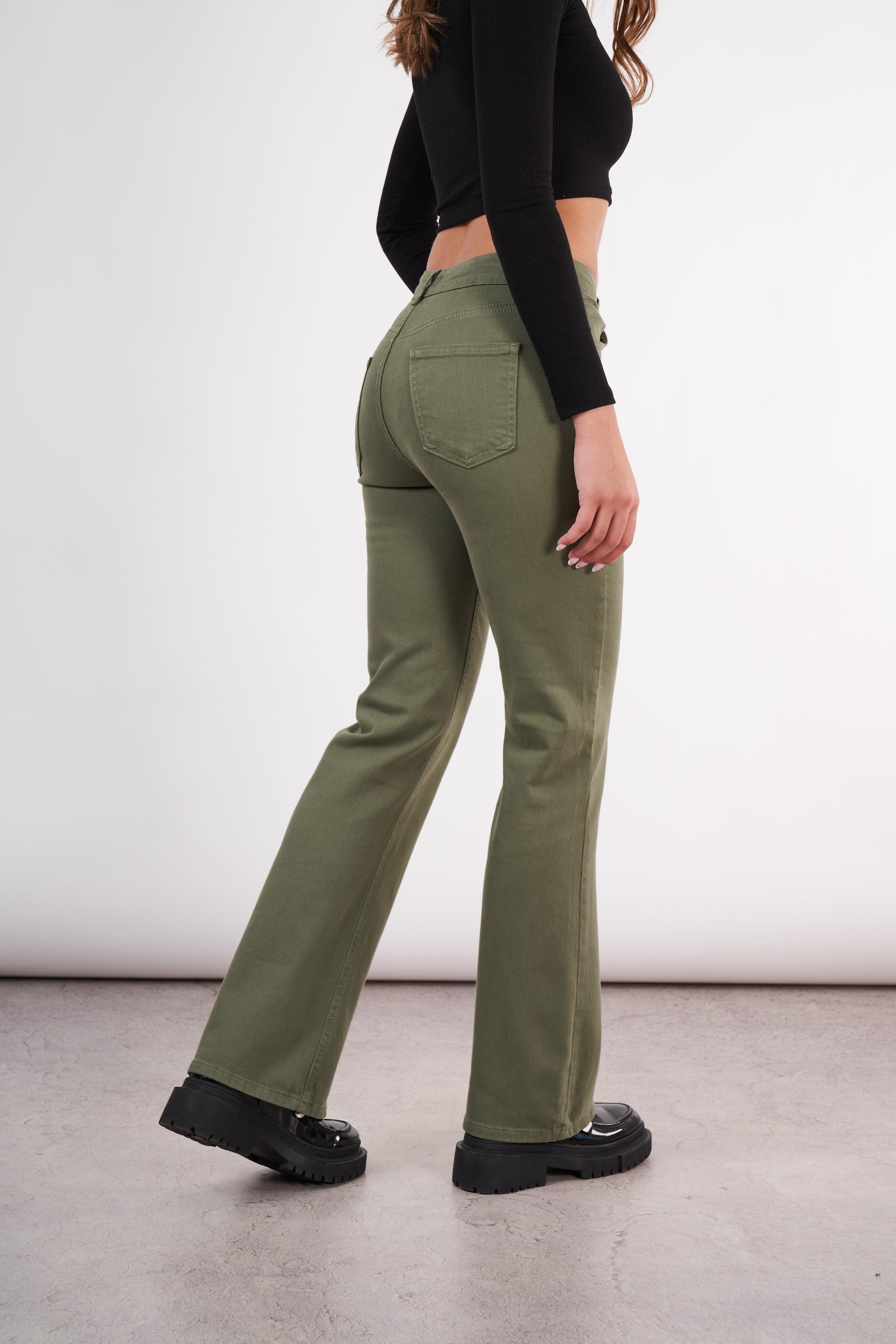 İspanyol Paça Gabardin Pantolon