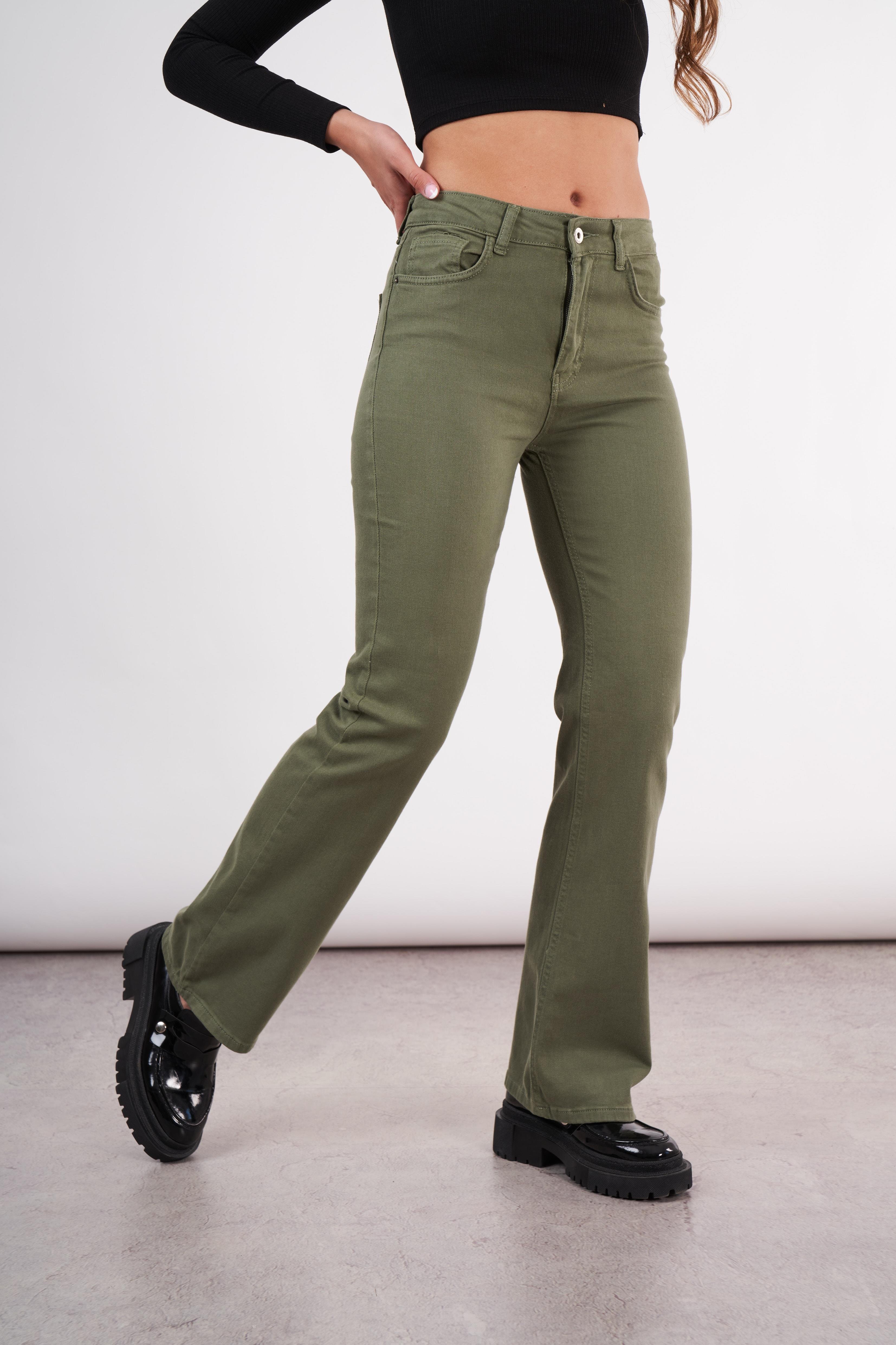İspanyol Paça Gabardin Pantolon