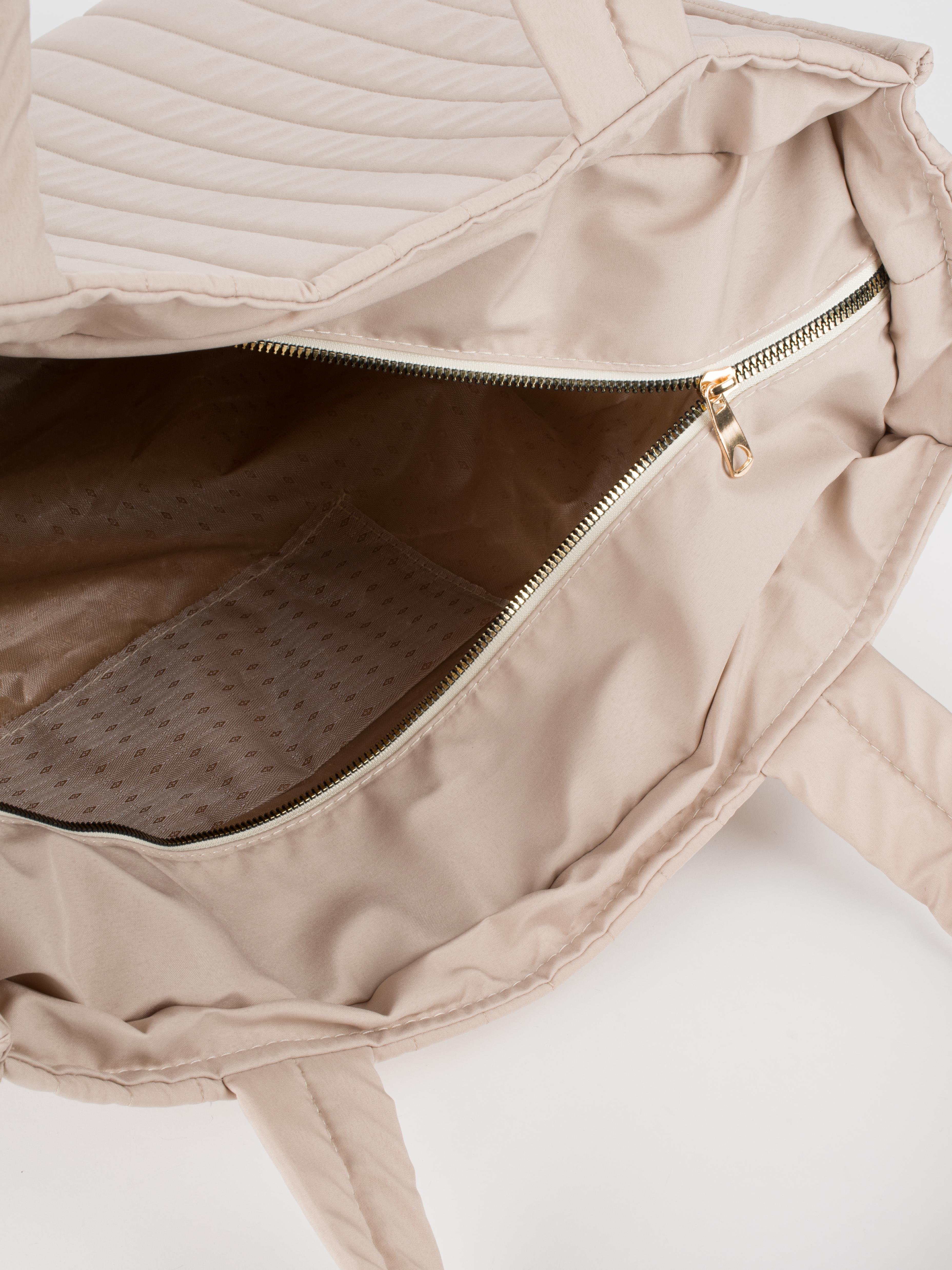 Kapitone Shopper Çanta