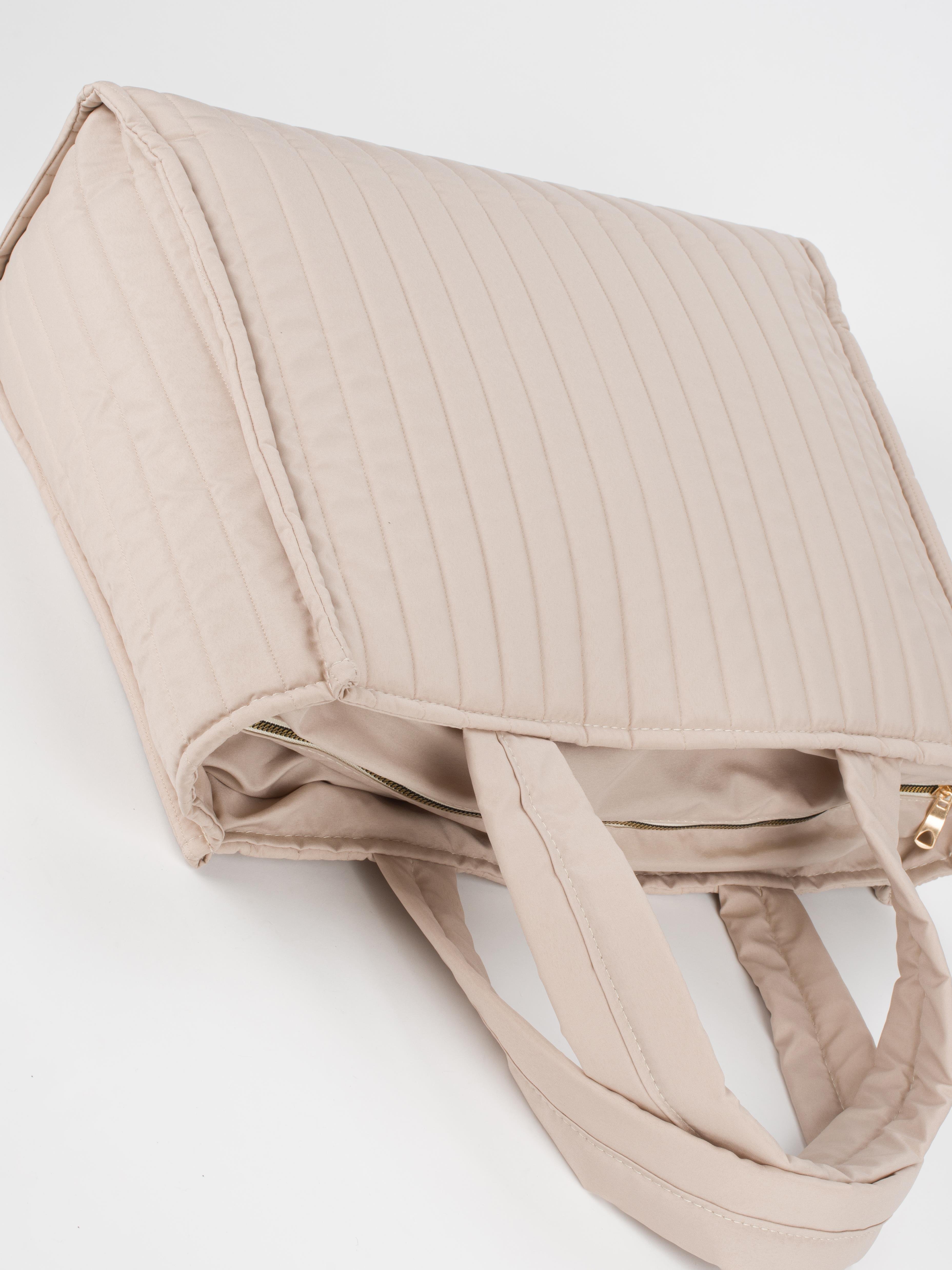 Kapitone Shopper Çanta