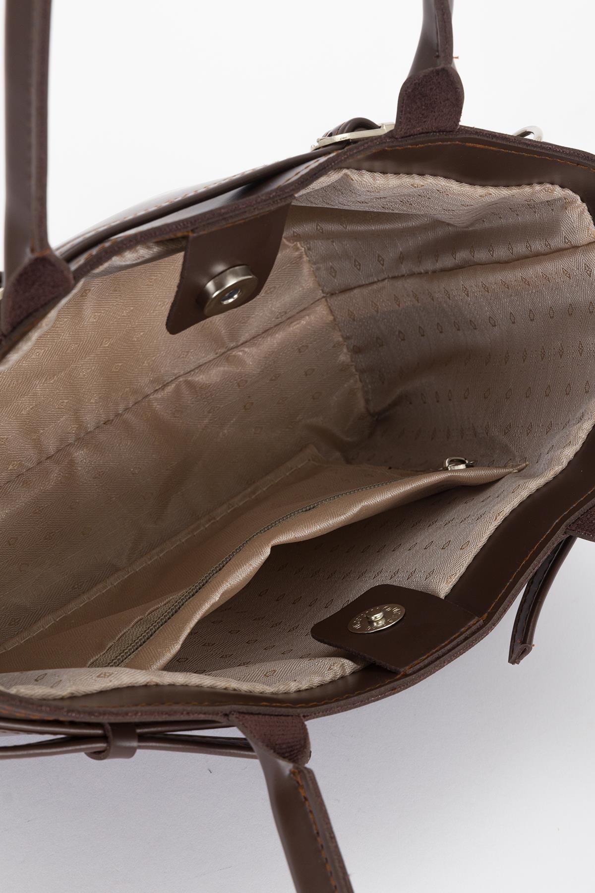 Keith Model Baget Çanta Acı Kahve