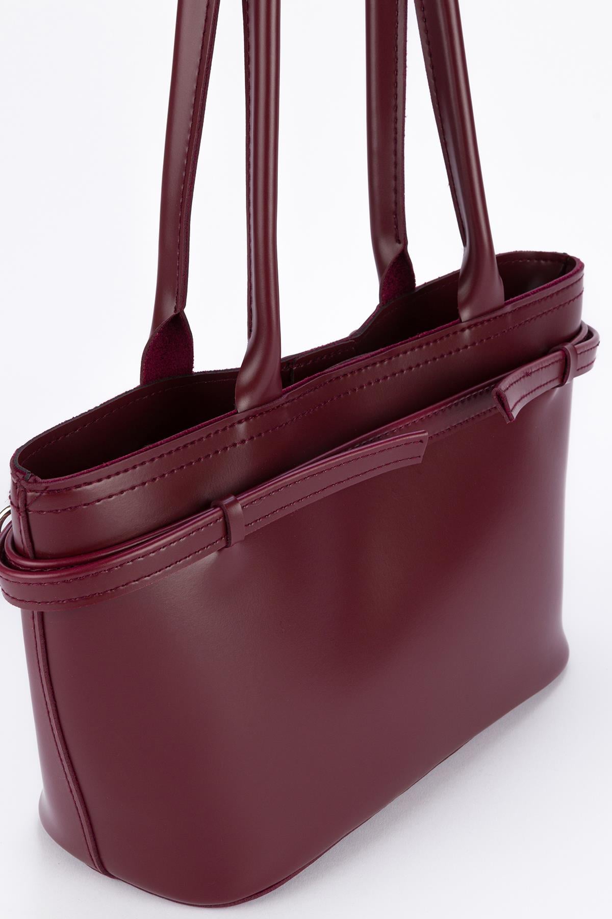Keith Model Baget Çanta Bordo