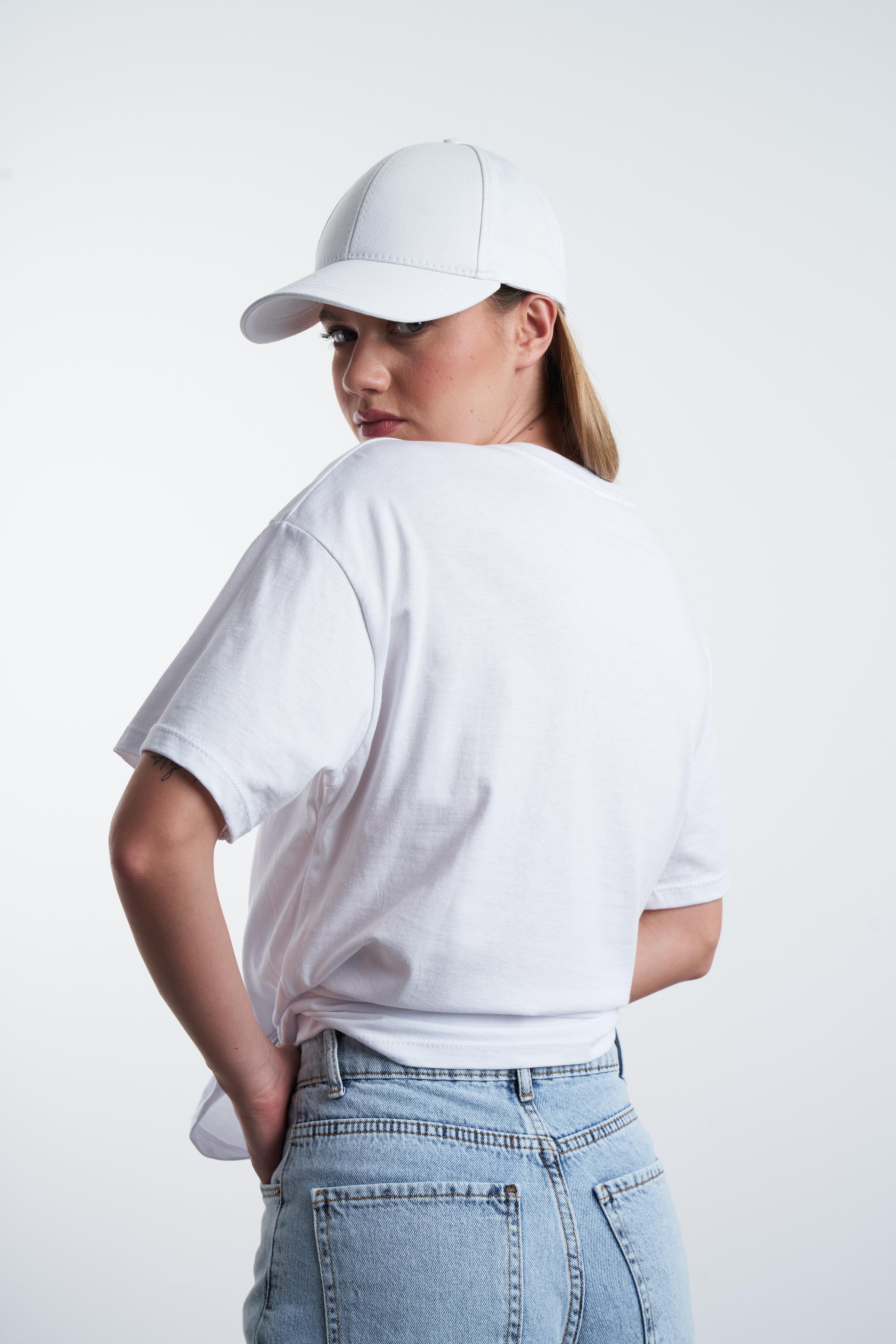 Last Call Nakış Baskılı T-shirt Beyaz