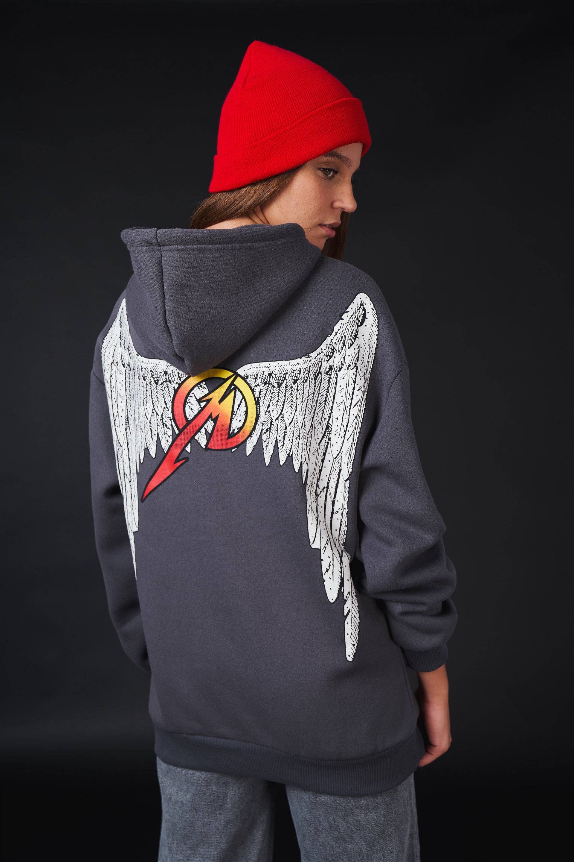 Metallica Baskılı Sweatshirt