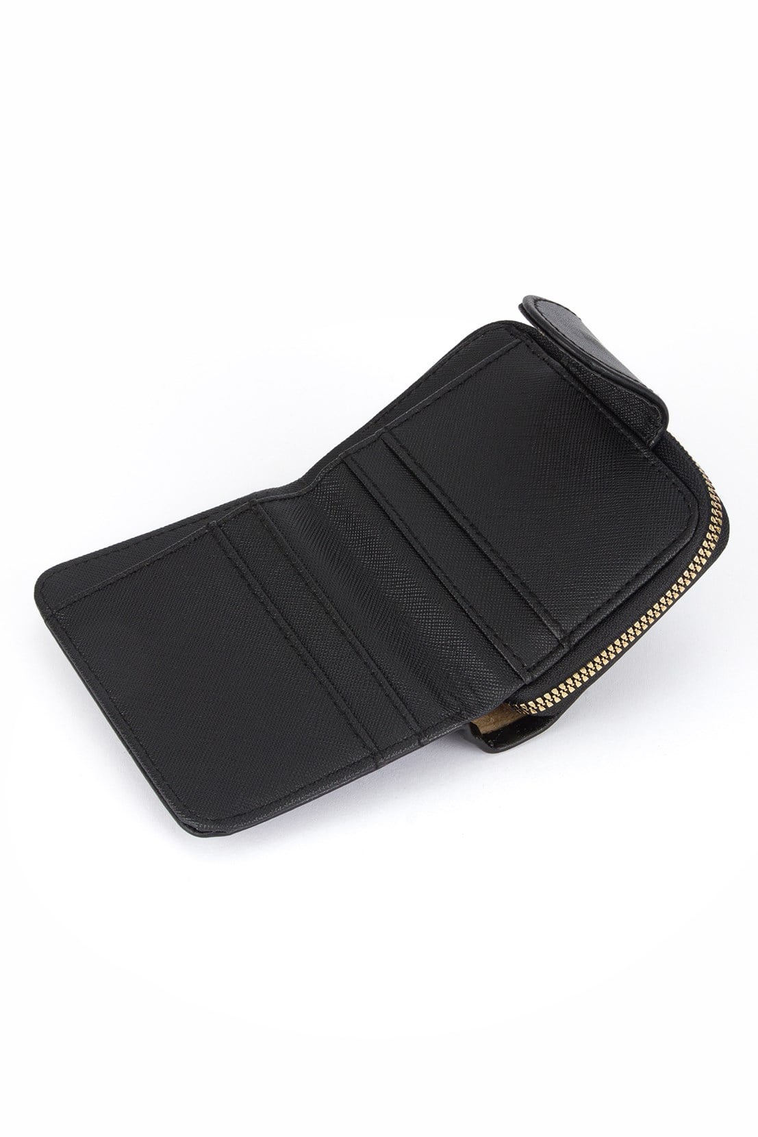 Mini Patlı Cüzdan Siyah