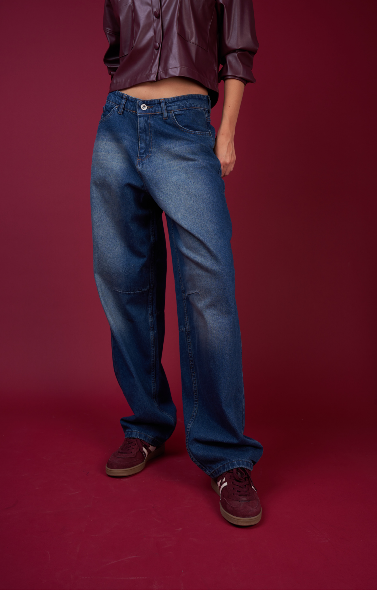 Mom Jean Tint Yeşil
