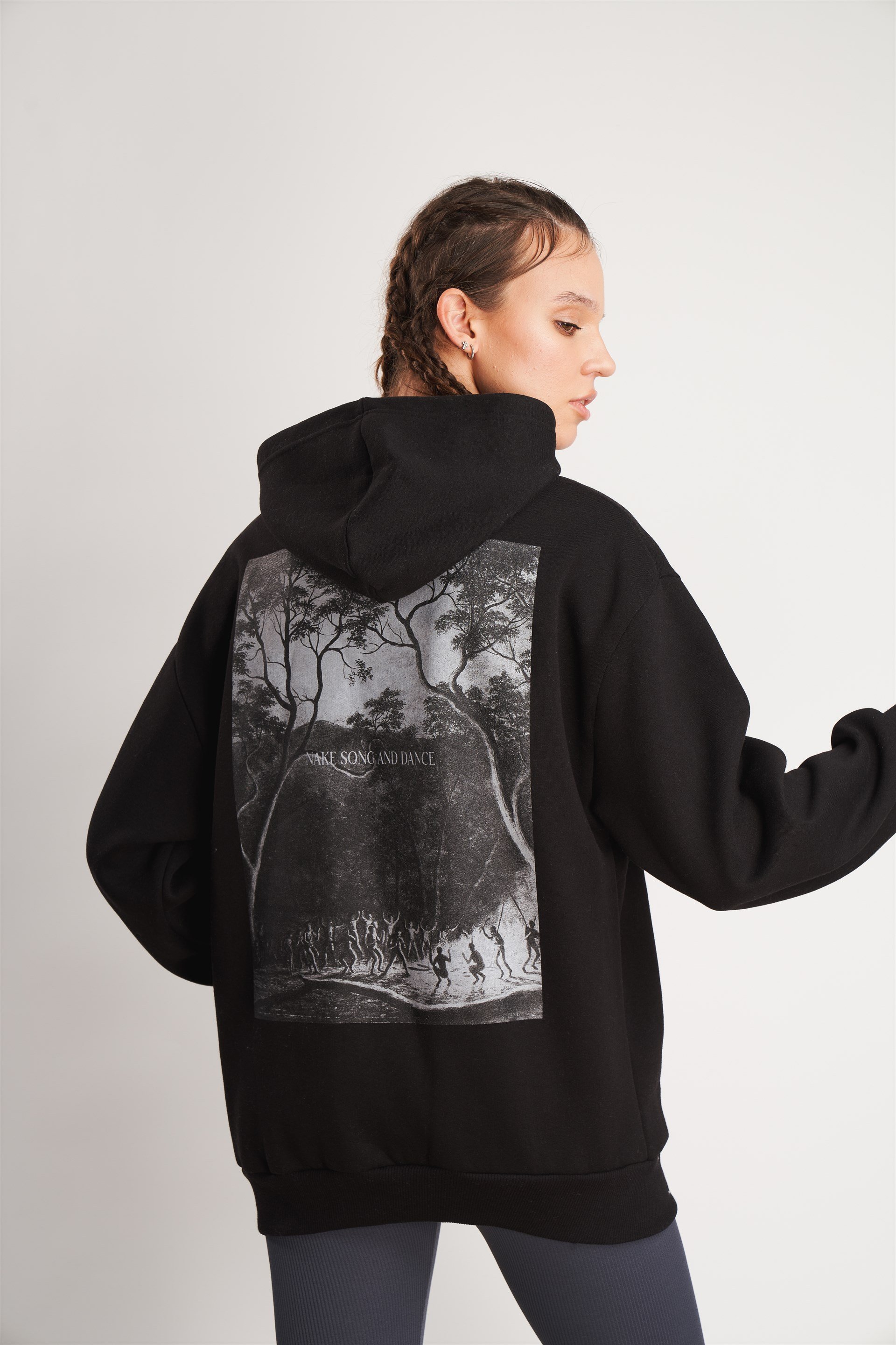 Nake Song And Dance Baskılı Sweatshirt