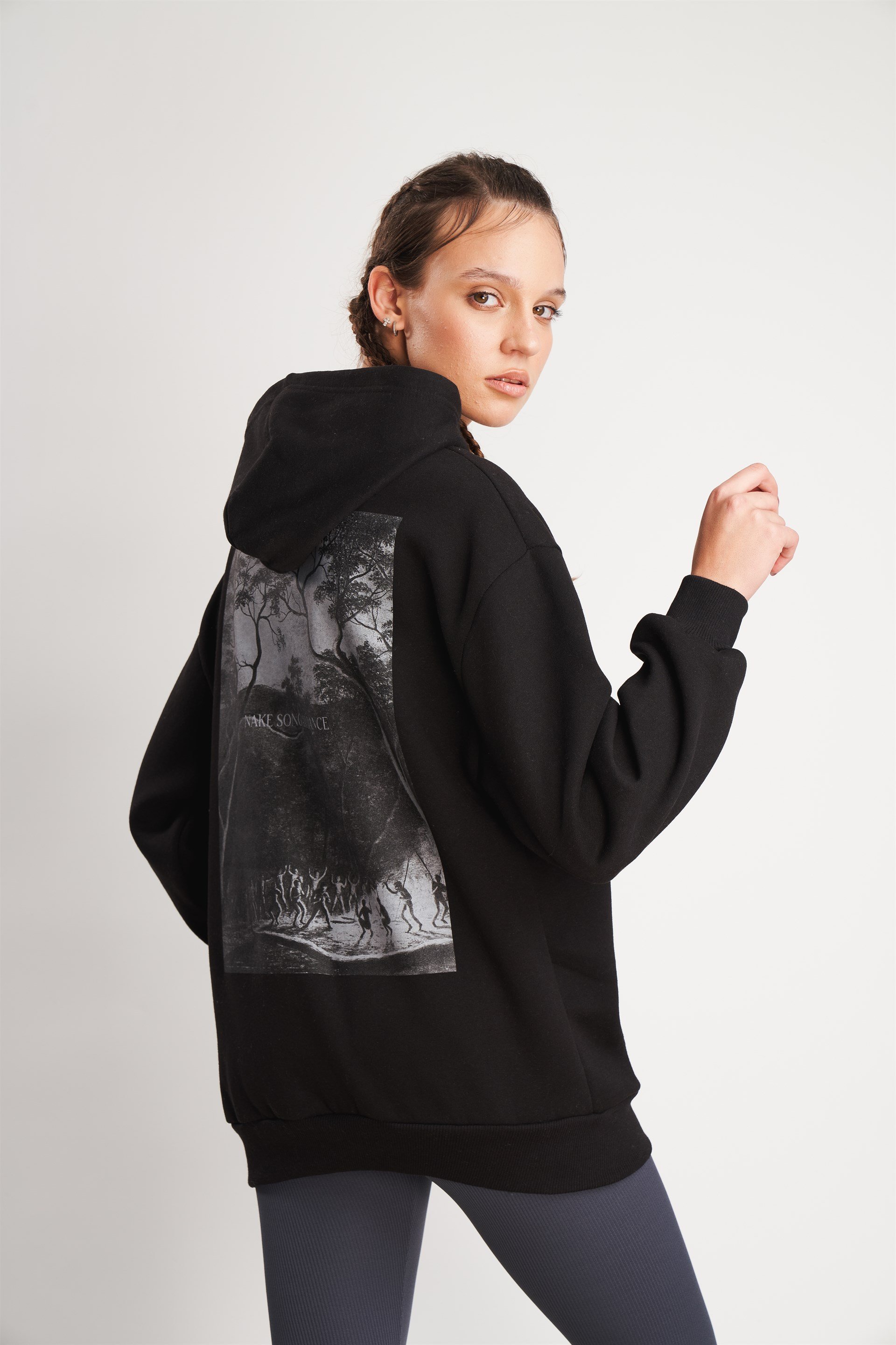 Nake Song And Dance Baskılı Sweatshirt
