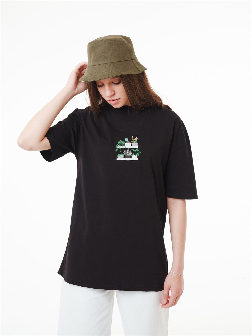 Nakış Baskılı T-shirt
