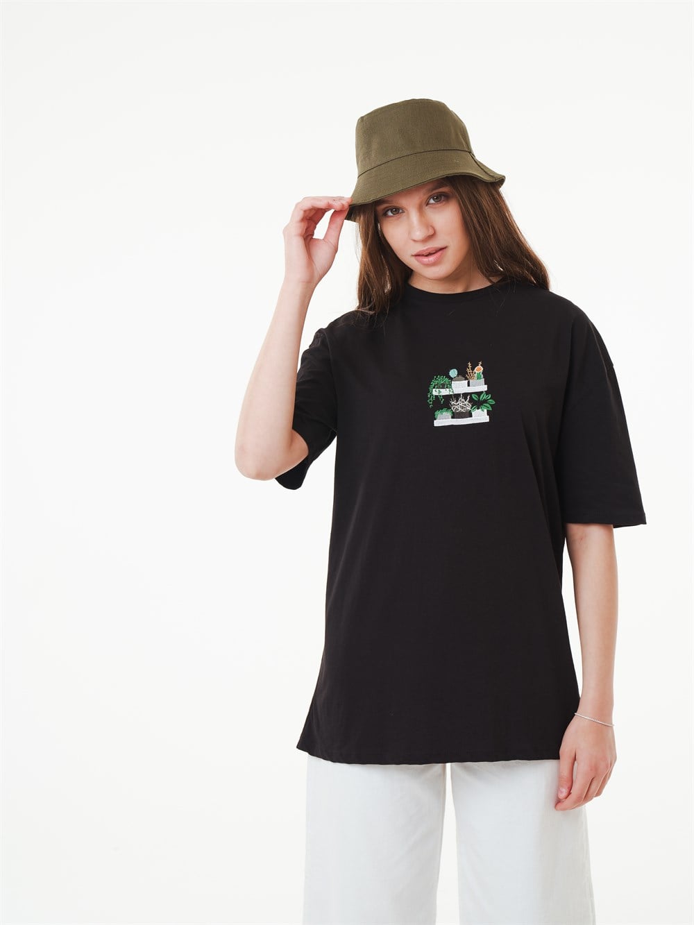 Nakış Baskılı T-shirt