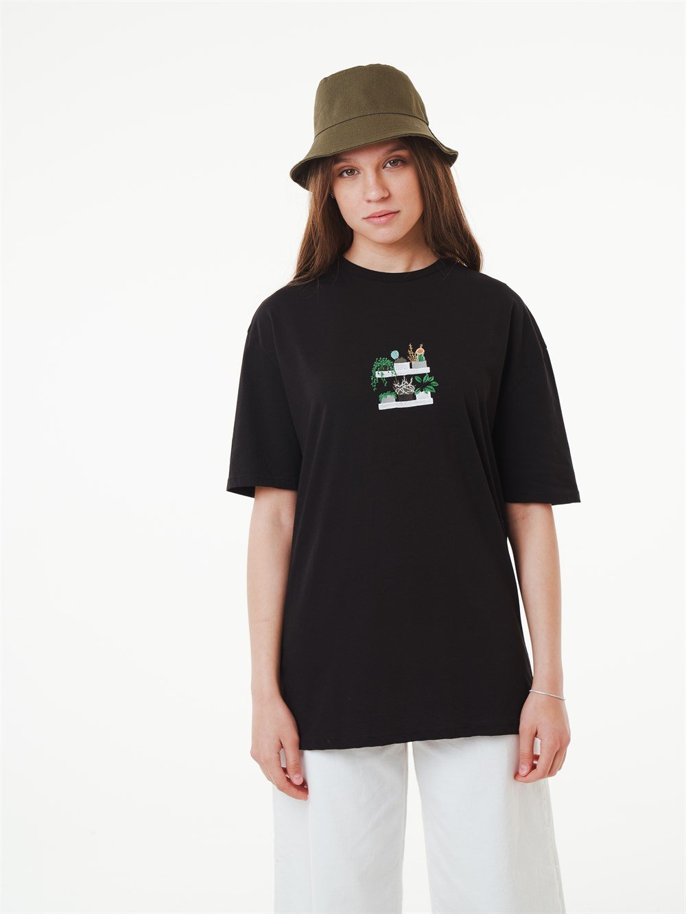 Nakış Baskılı T-shirt