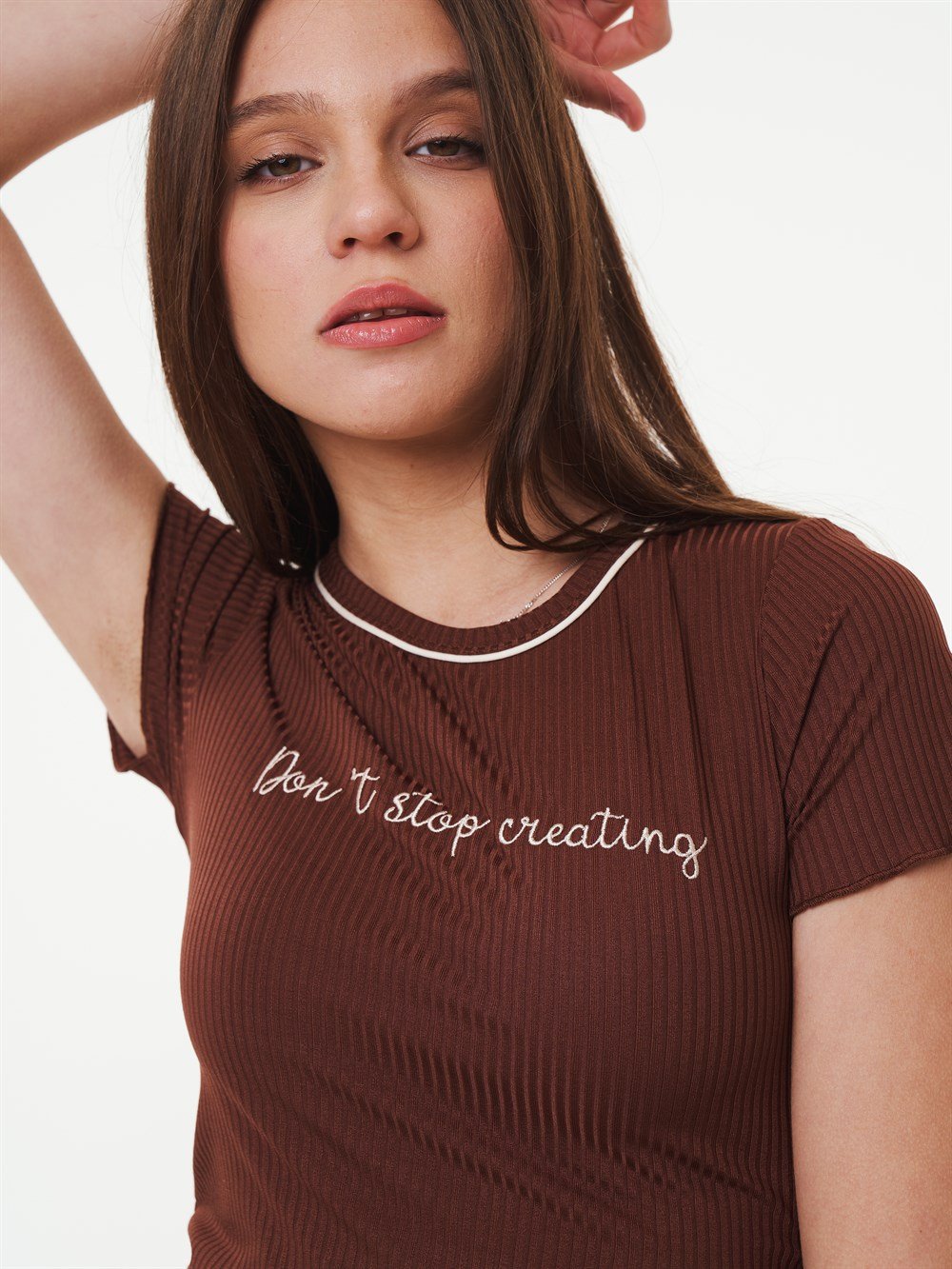 Nakış Baskılı T-shirt