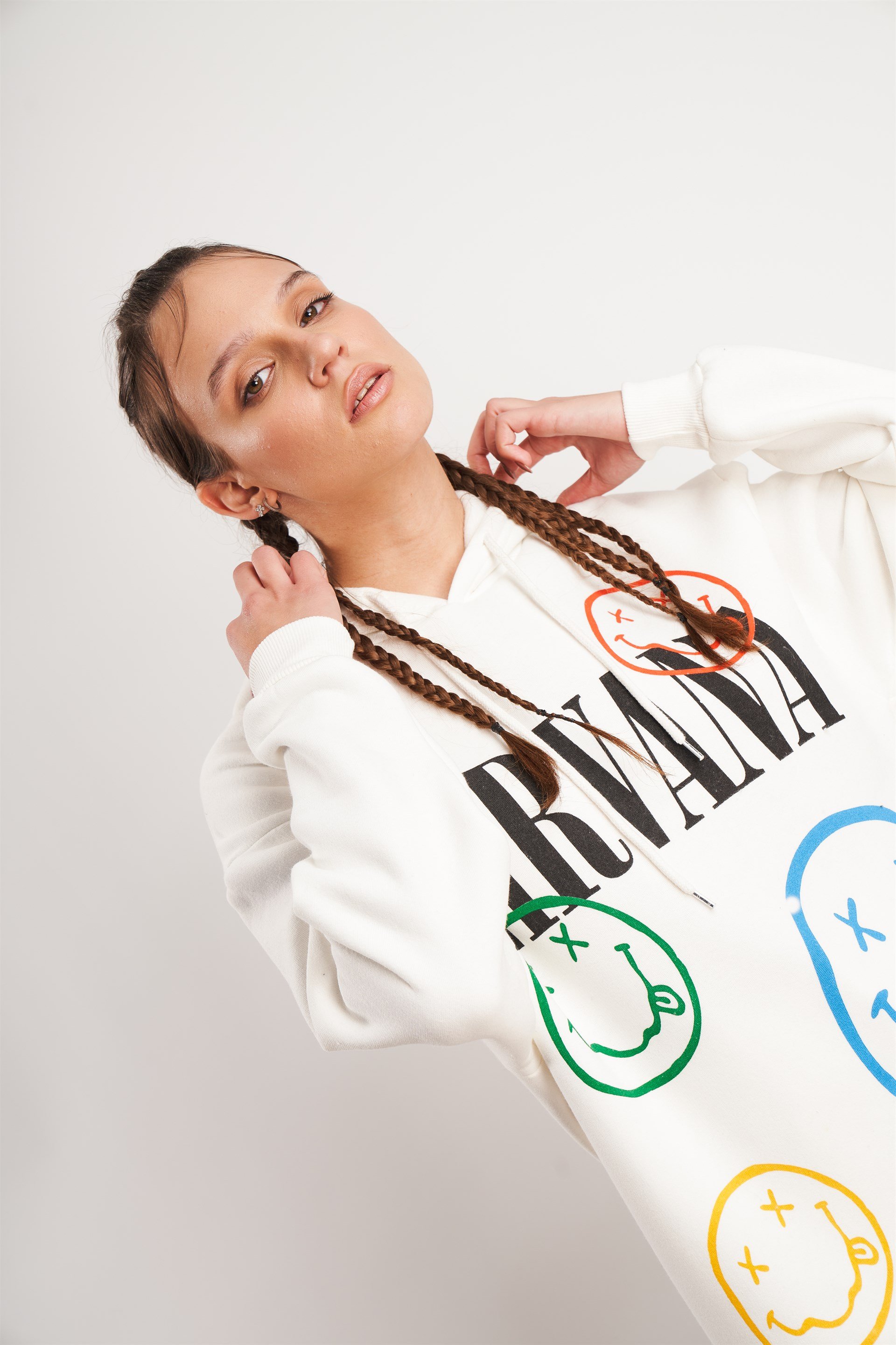 Nirvana Baskılı Sweatshirt