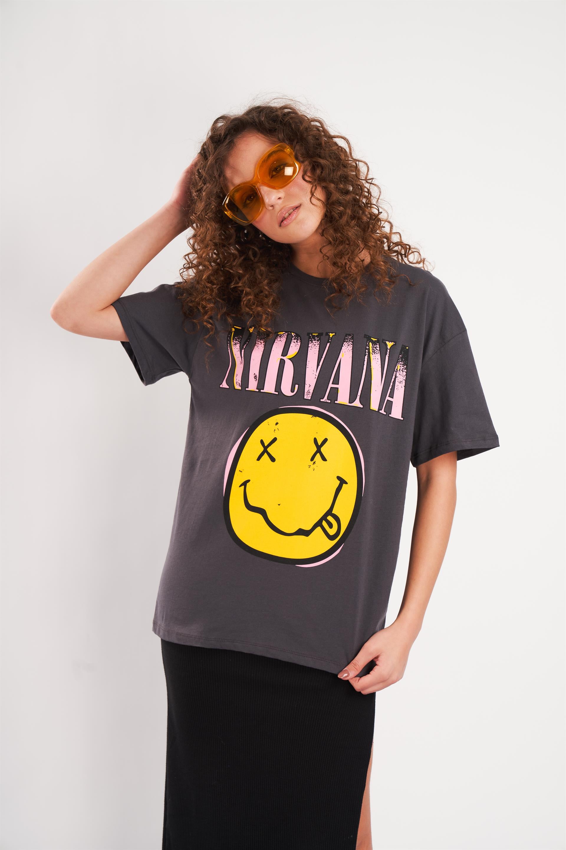 Nirvana Baskılı T-shirt