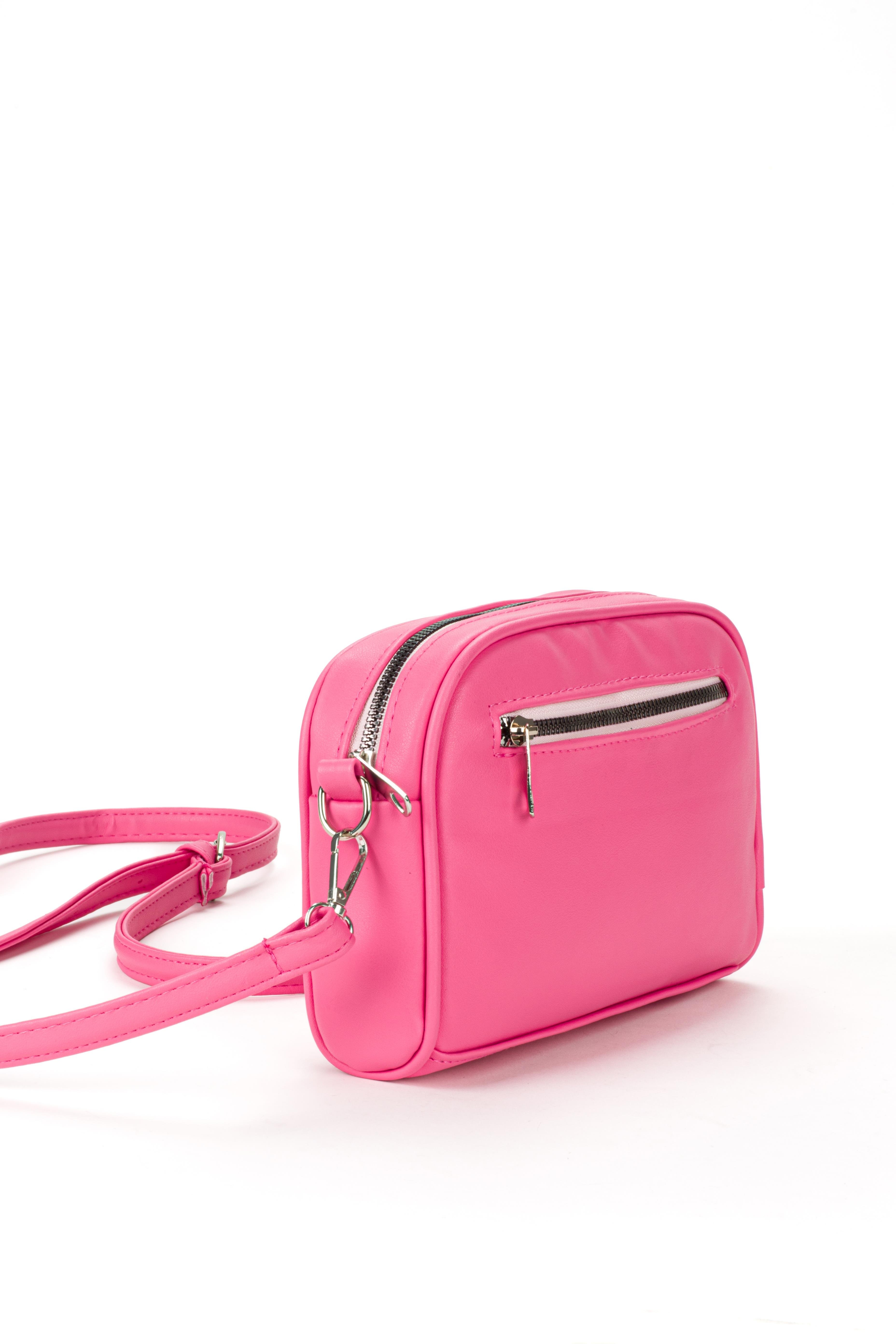 Oval Çapraz Çanta Pembe