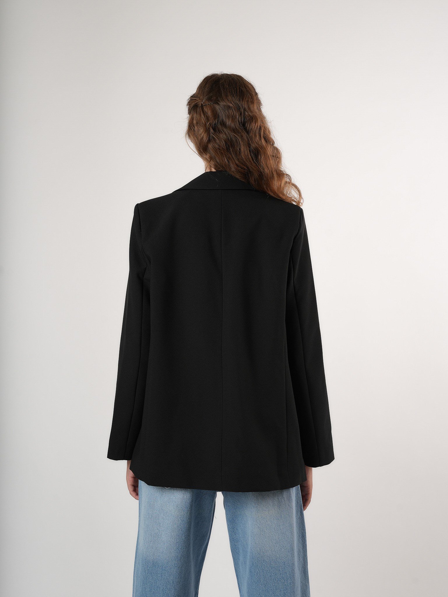 Oversize Blazer Ceket Siyah