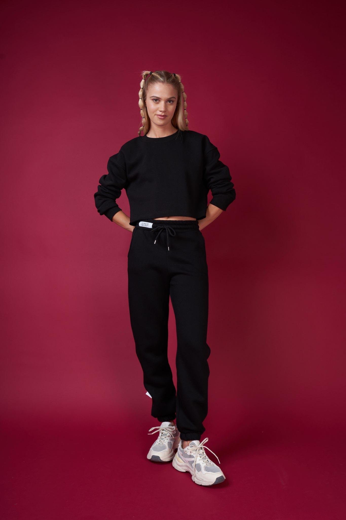 Paçası Lastikli Bel Lastik Ip Bağlama Eşofman Altı