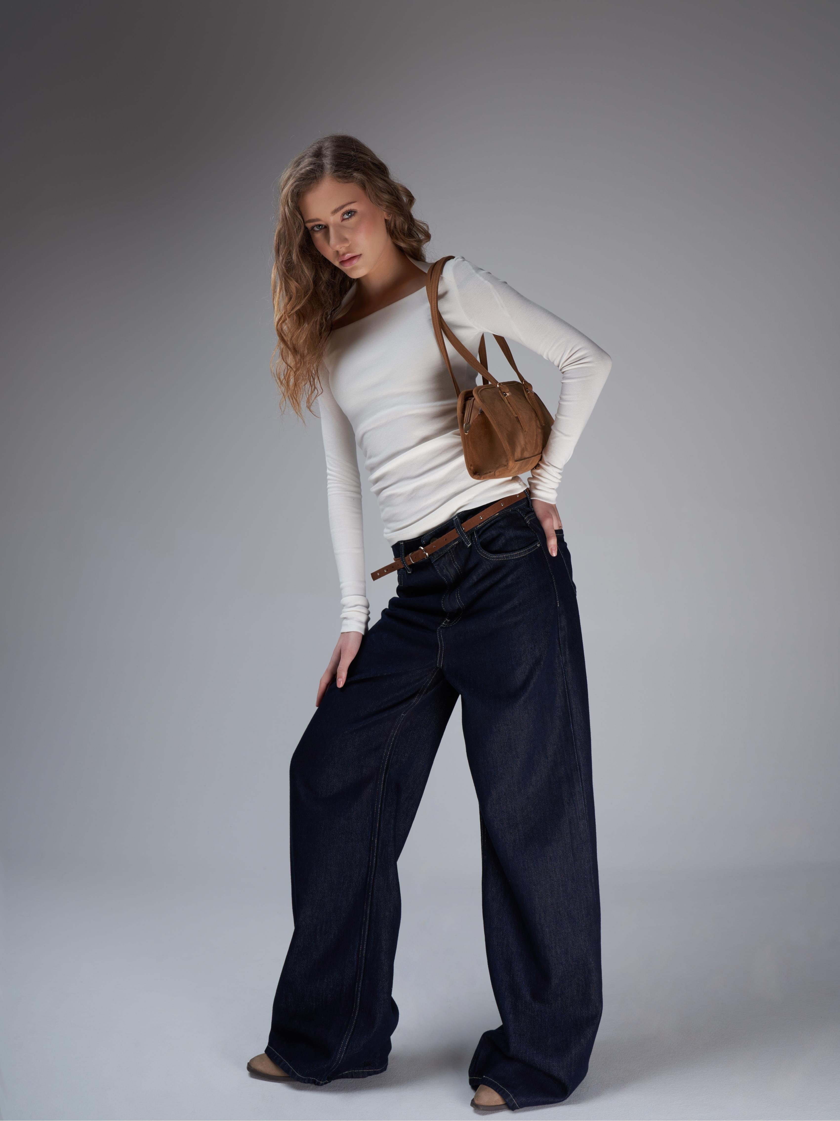 Palazzo Jean Pantolon Ham Laci