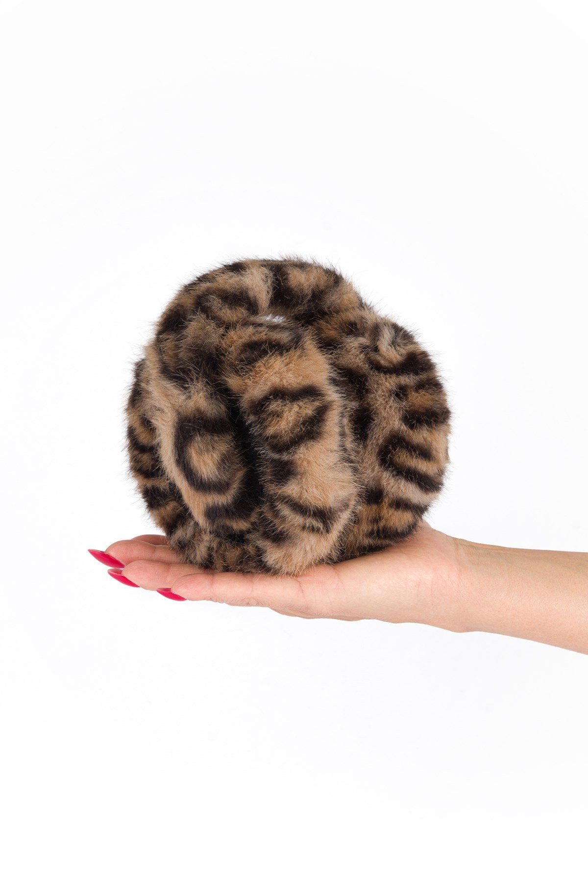 Peluş Kulaklık Leopar