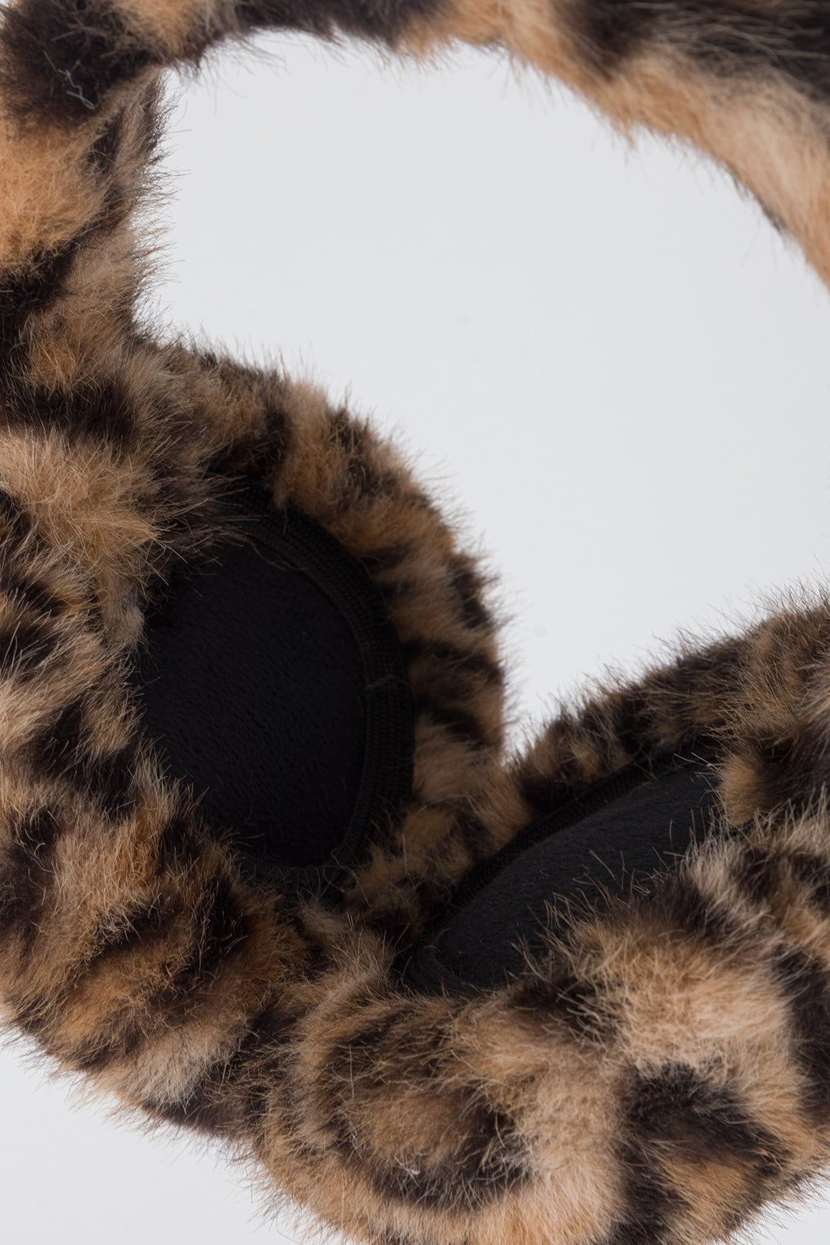 Peluş Kulaklık Leopar