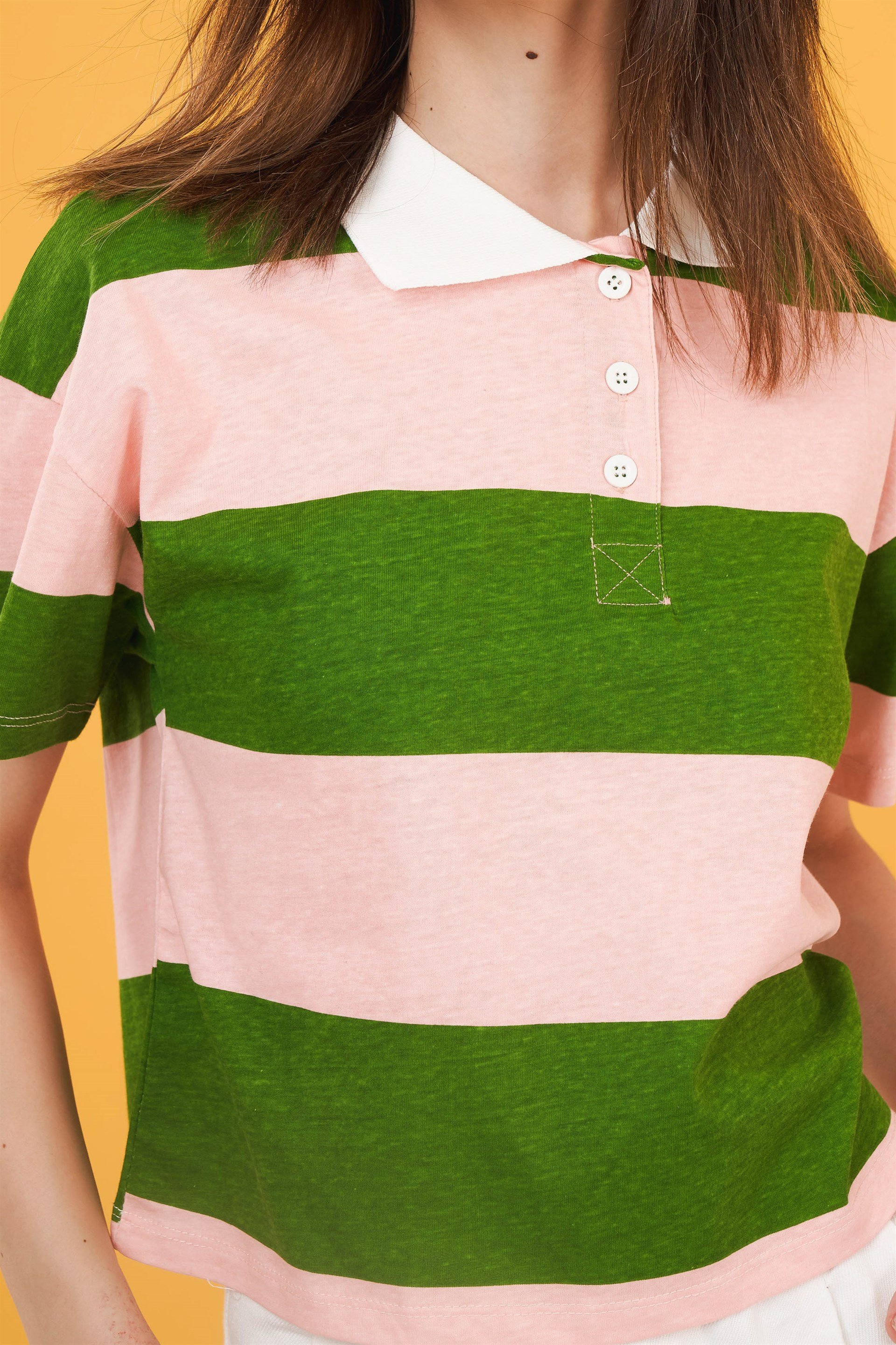 Polo Yaka Kısa T-shirt