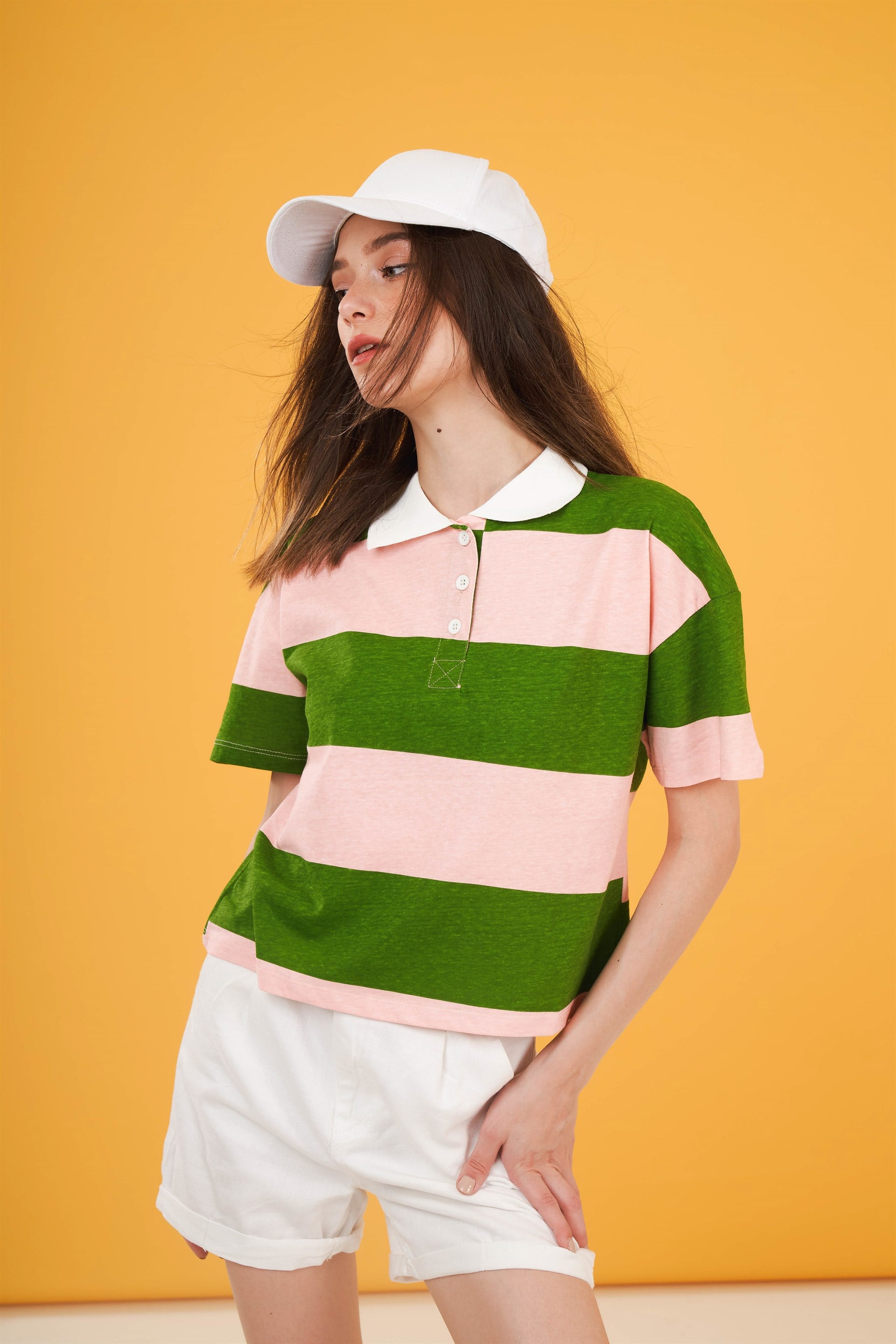 Polo Yaka Kısa T-shirt