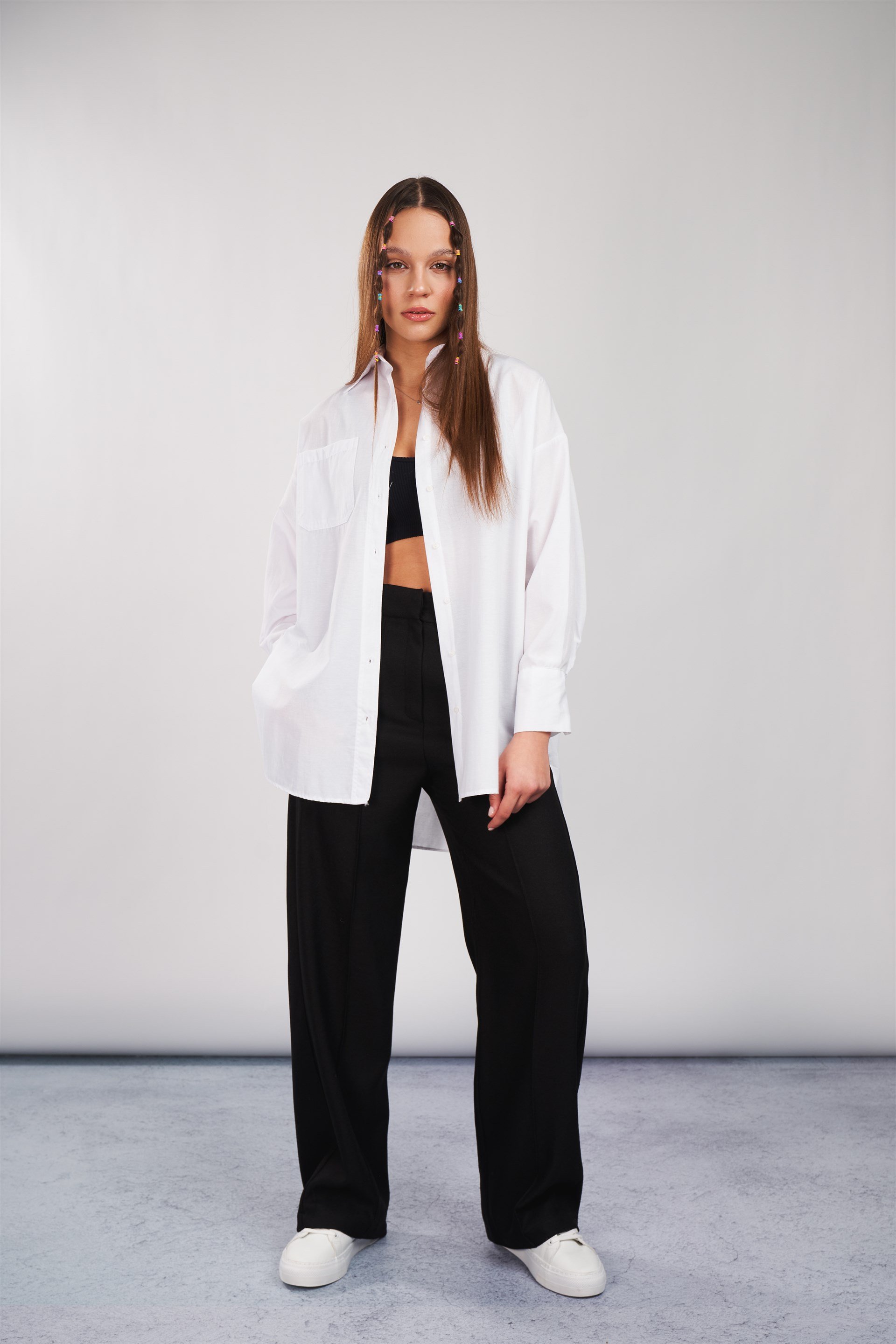 Poplin Oversize Gömlek