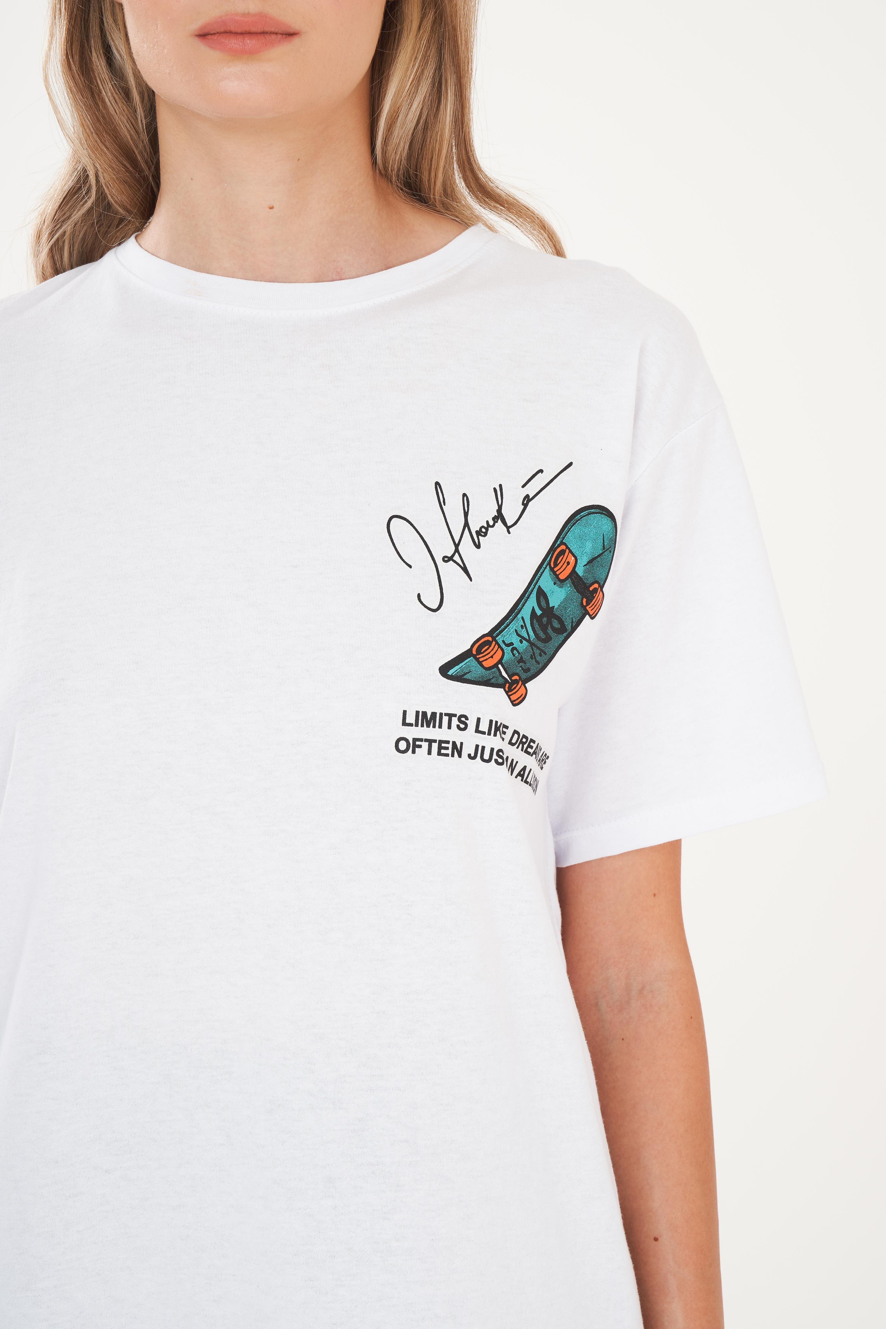 Popoye Baskılı T-shirt