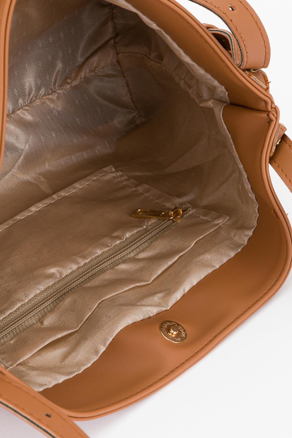 Salaş Omuz Çantası Taba