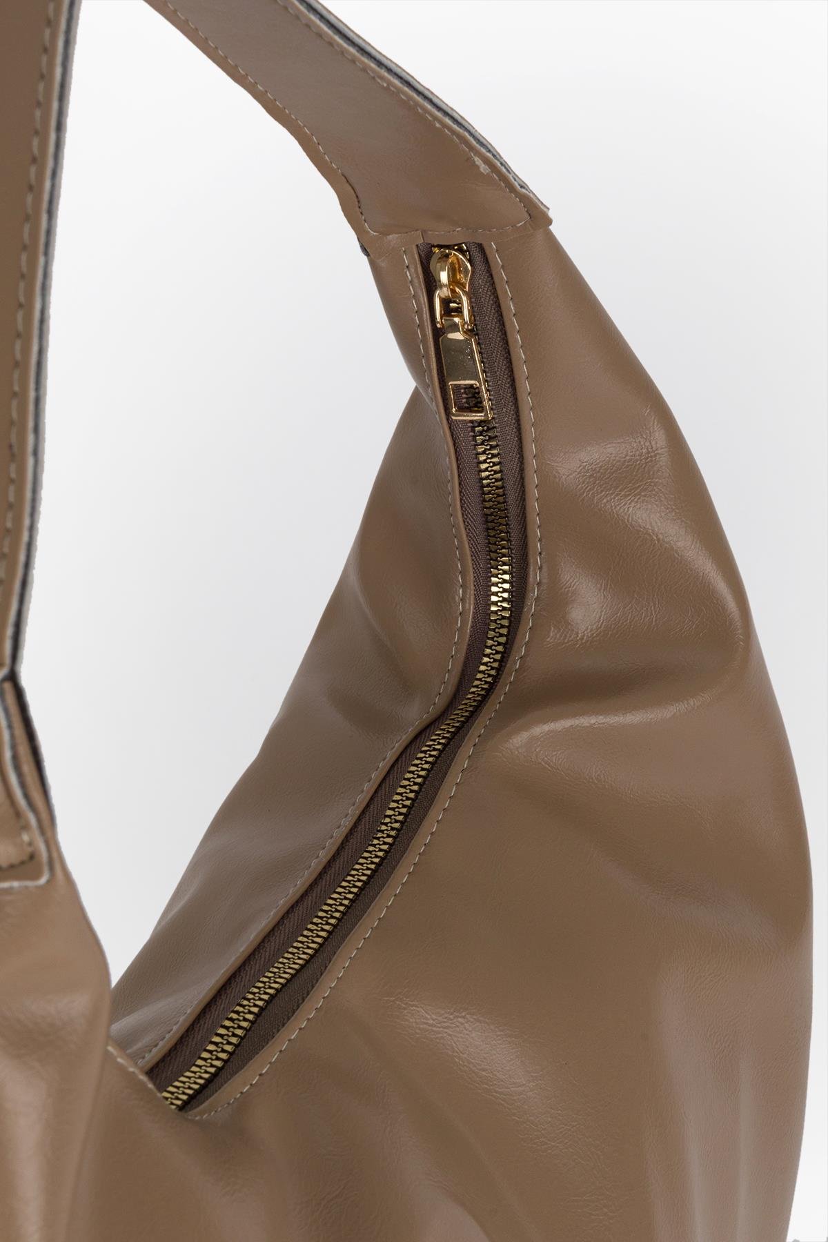 Salaş Omuz Çantası Vizon