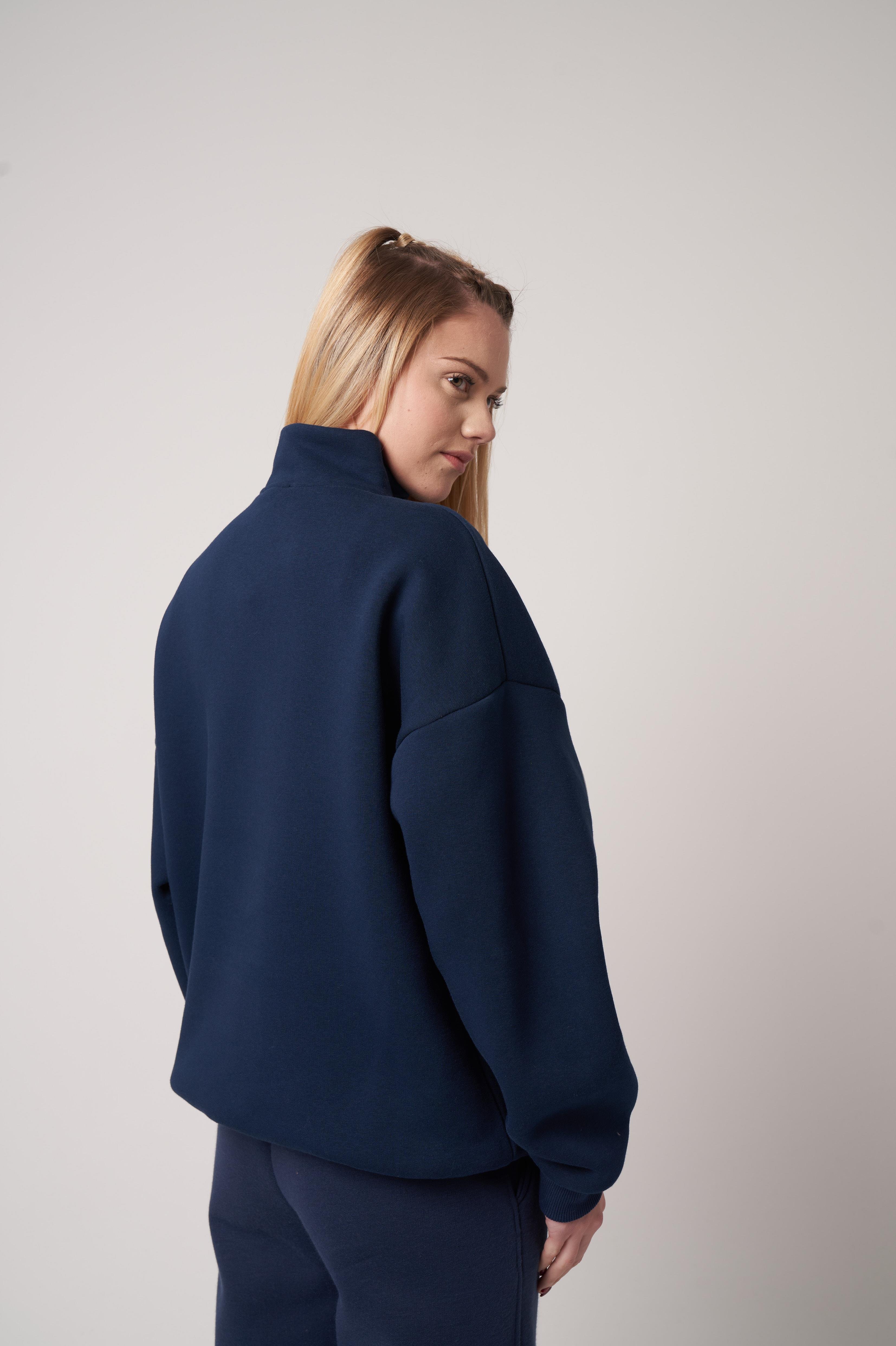 San Diego Baskılı Sweatshirt Lacivert