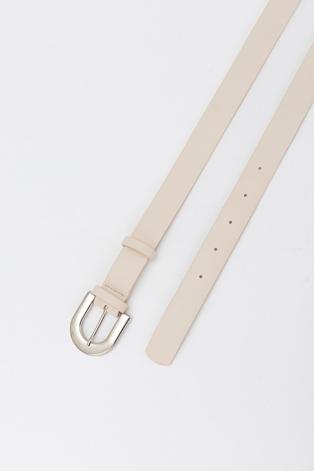 Silver Toka Basic Kemer Ekru