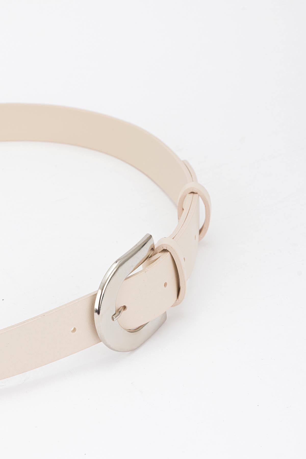 Silver Toka Basic Kemer Ekru