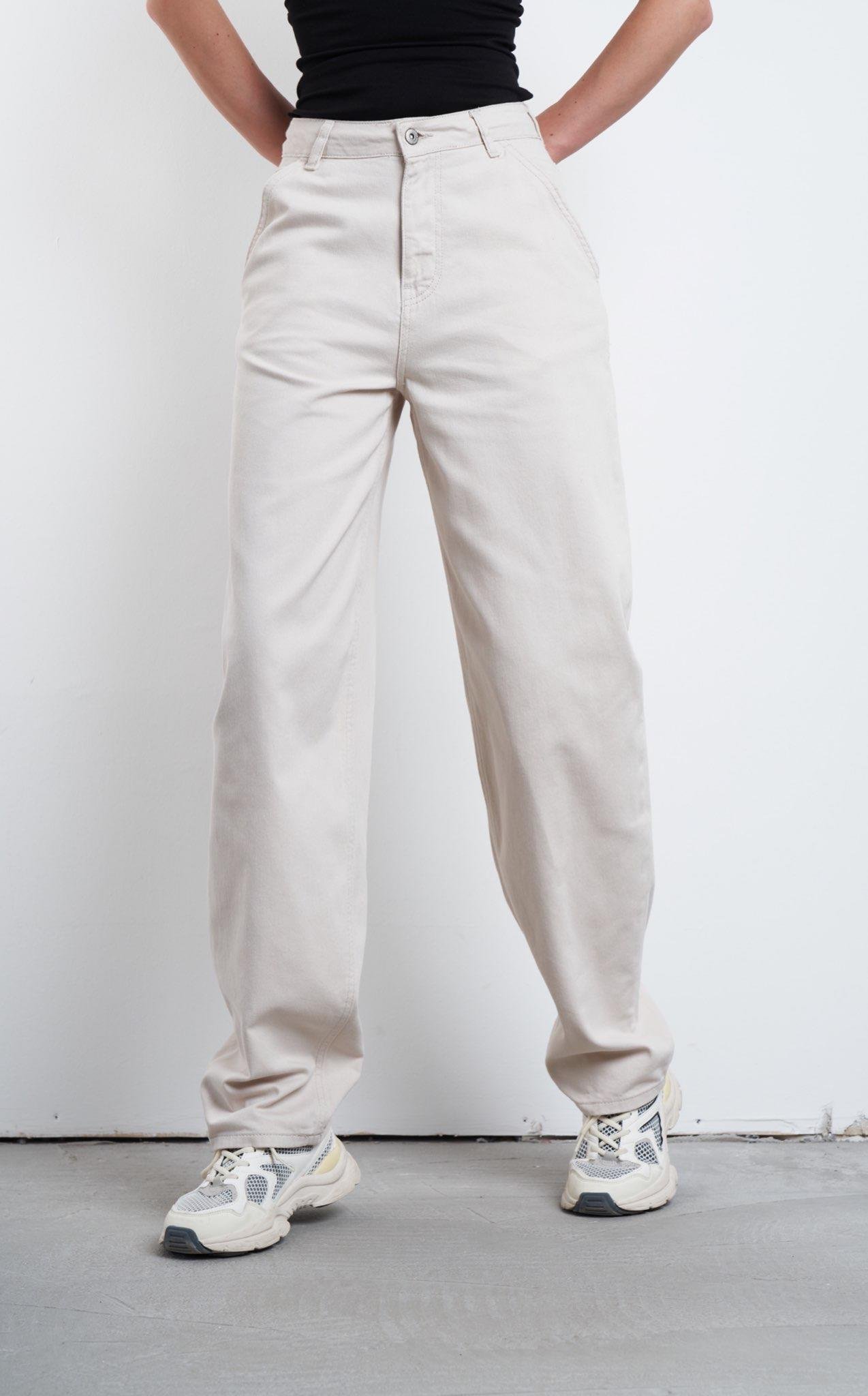 Slouchy Balon Pantolon Taş