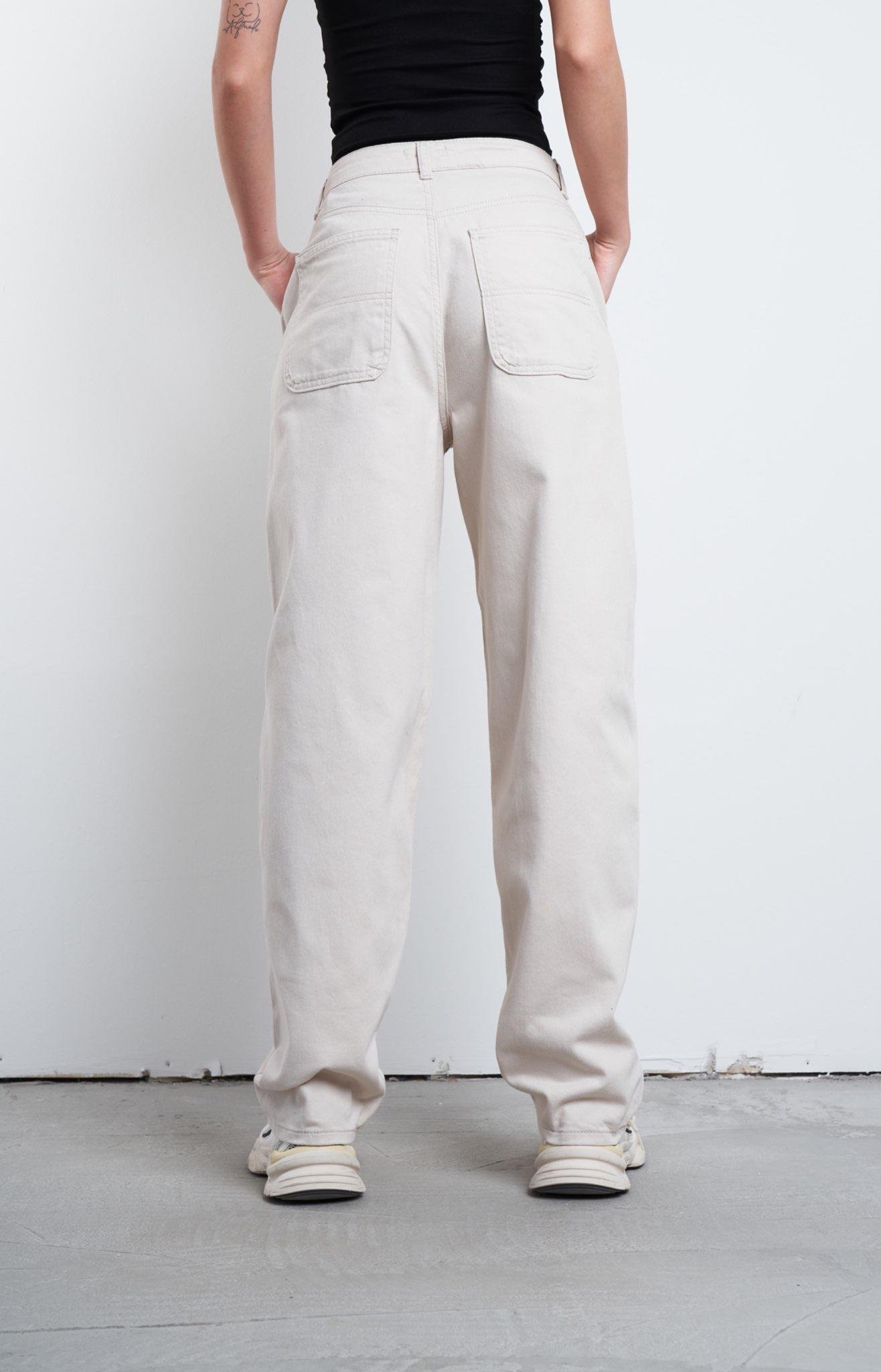 Slouchy Balon Pantolon Taş