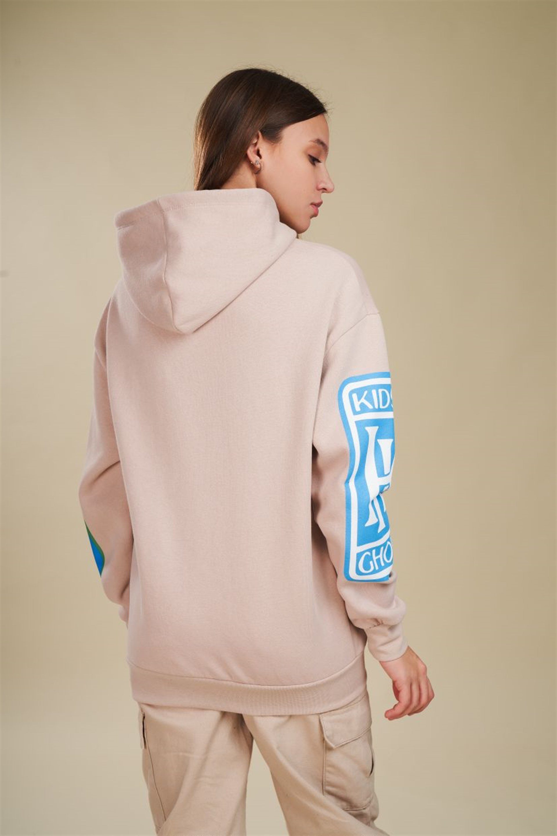 Smile Baskılı Sweatshirt