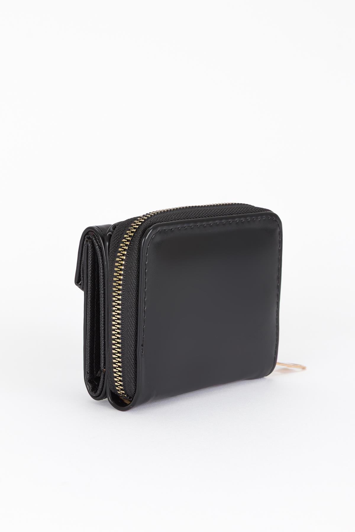Soft Bölmeli Cüzdan Siyah