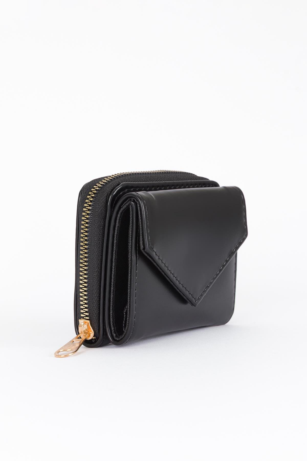 Soft Bölmeli Cüzdan Siyah