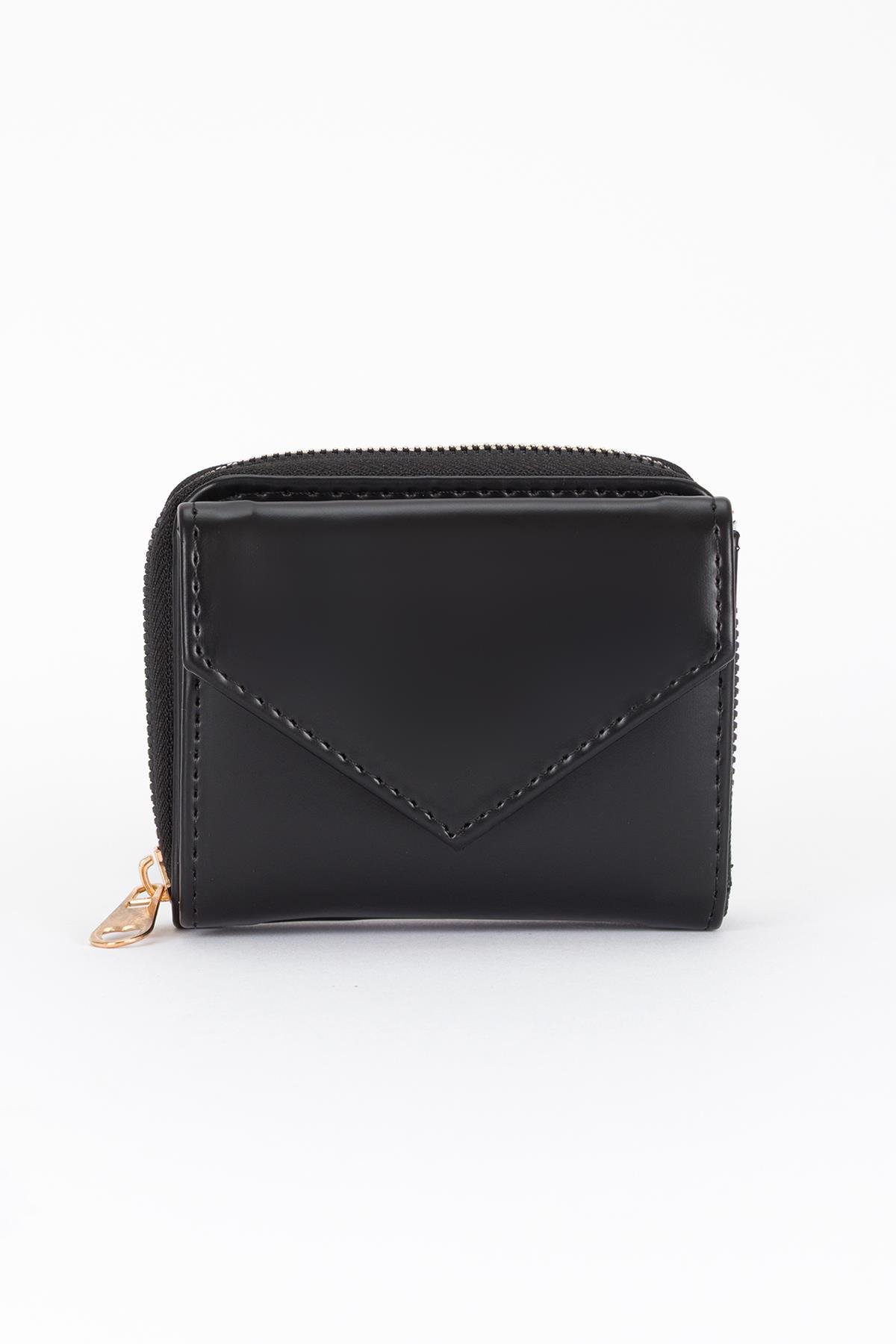 Soft Bölmeli Cüzdan Siyah