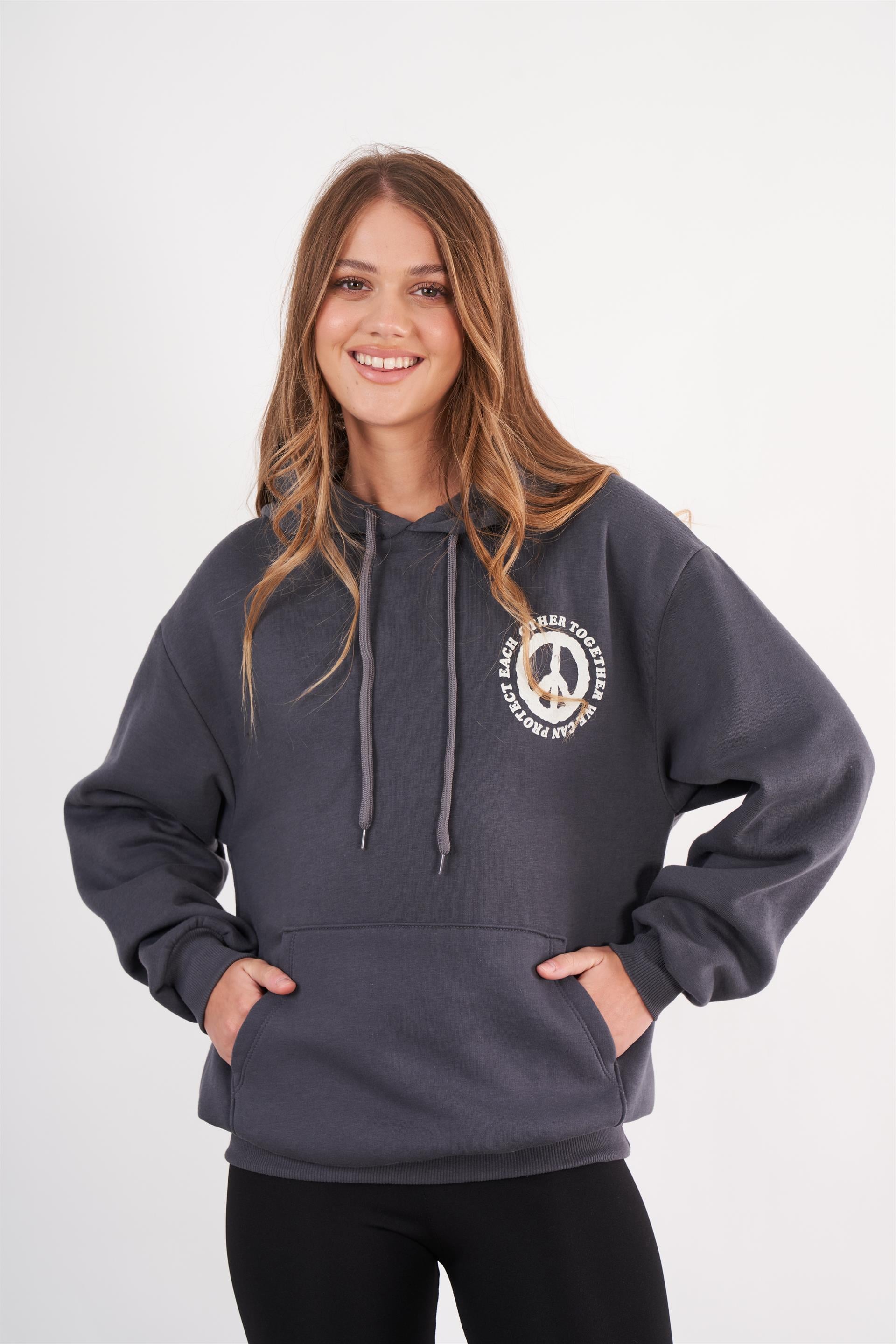 Unity Power Love Baskılı Sweatshirt