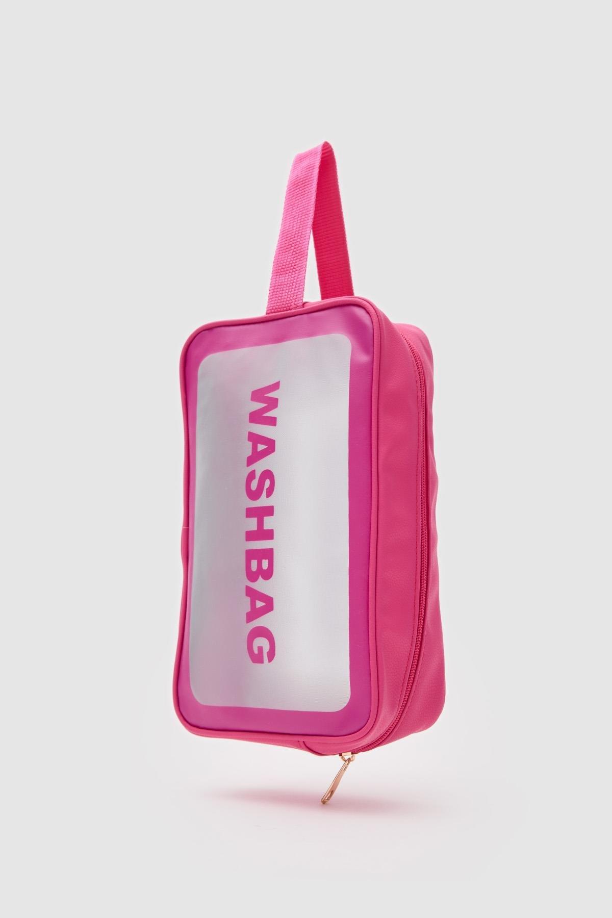 Wash Bag 3'lü Kozmatik Çantası Fuji