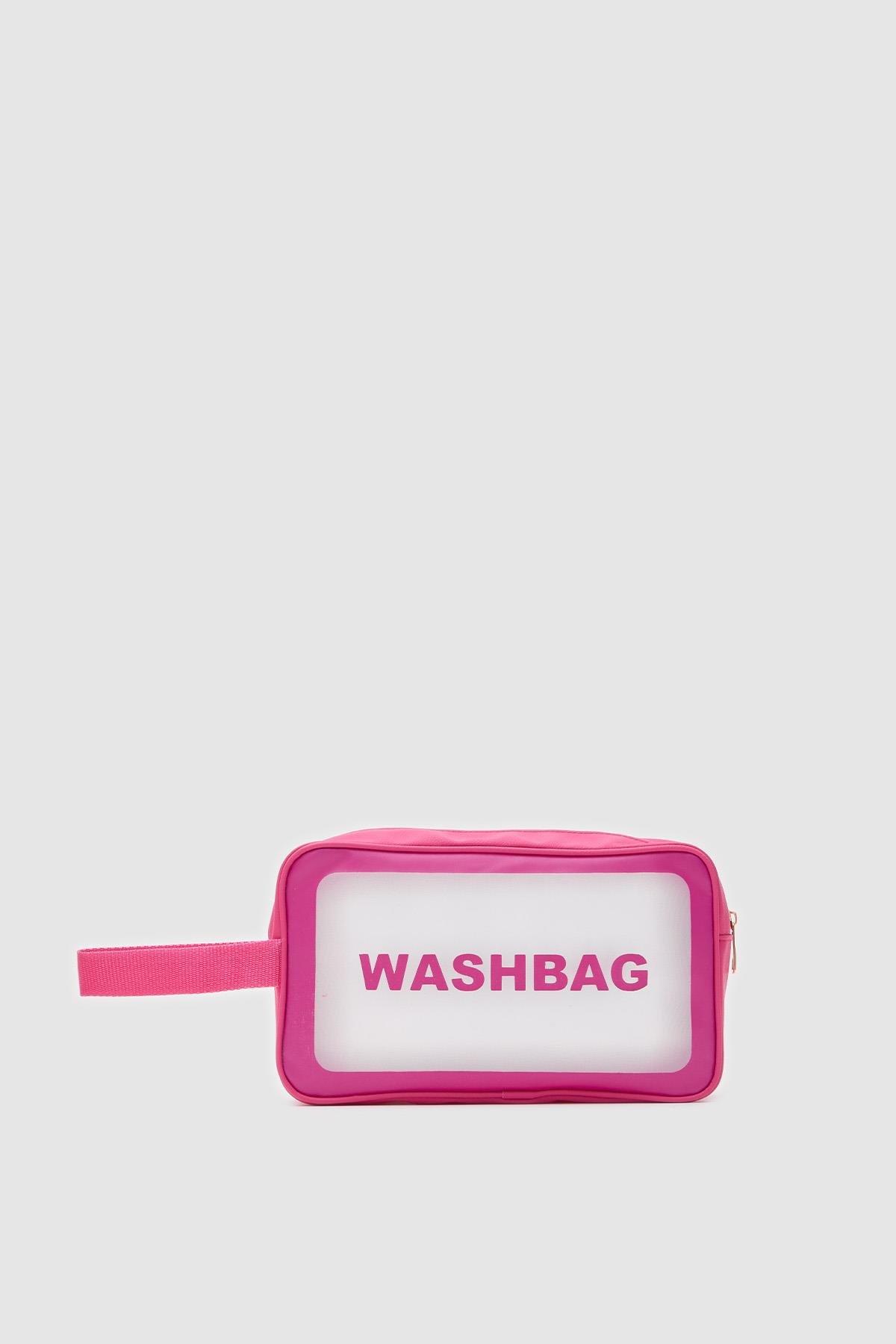 Wash Bag 3'lü Kozmatik Çantası Fuji