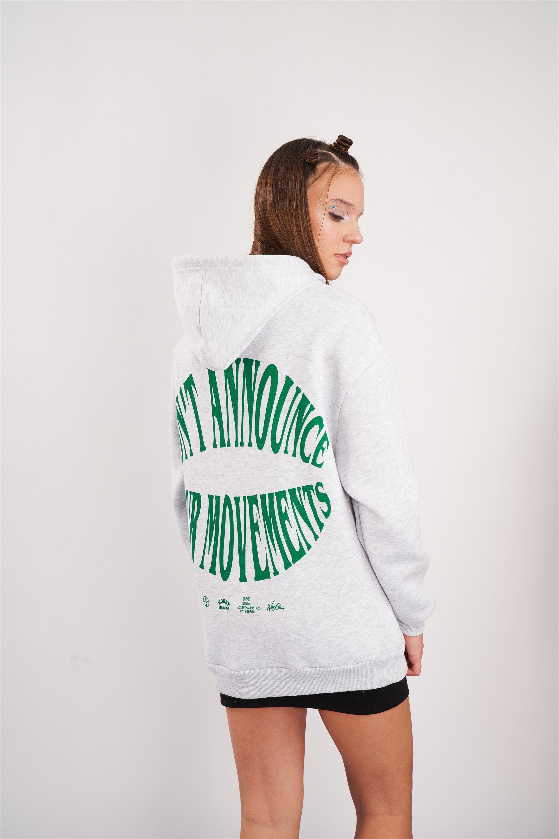 Wrstbhvr Baskılı Sweatshirt