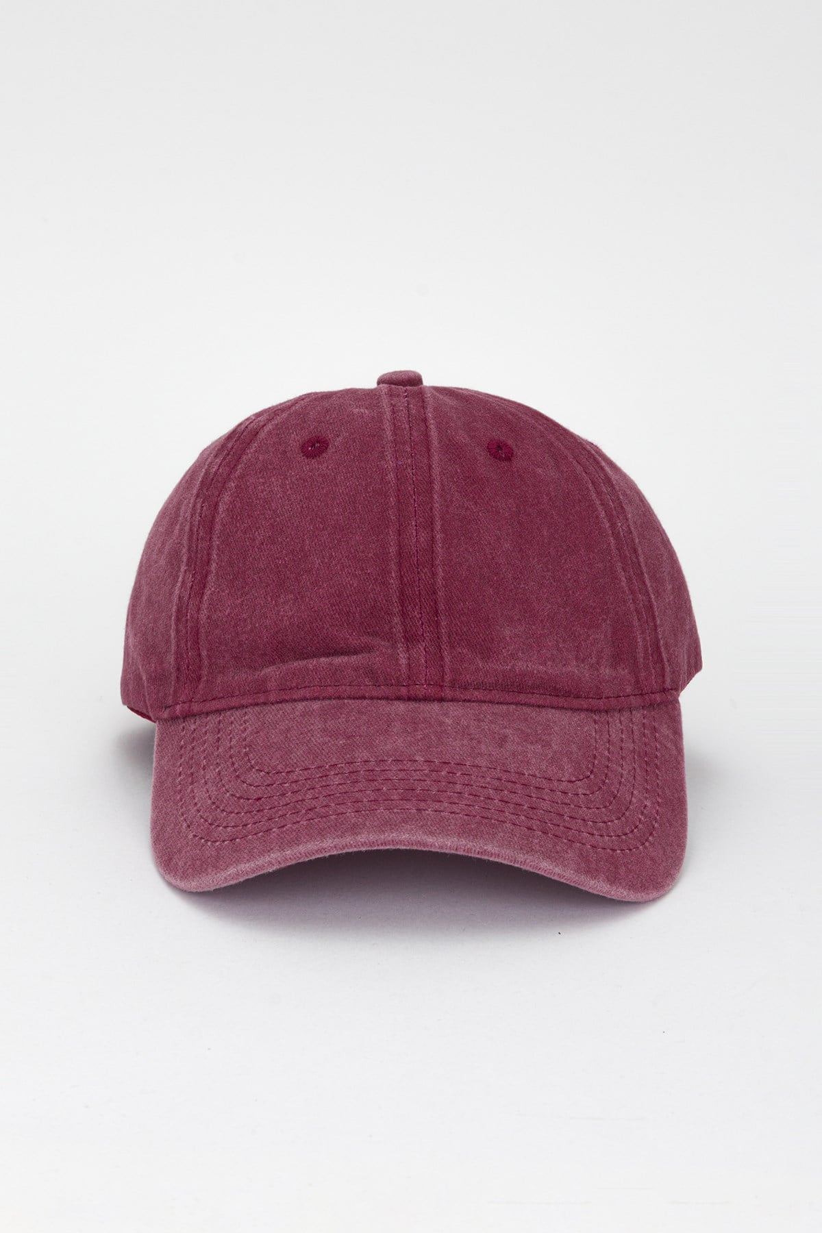 Yıkamalı Kep Bordo