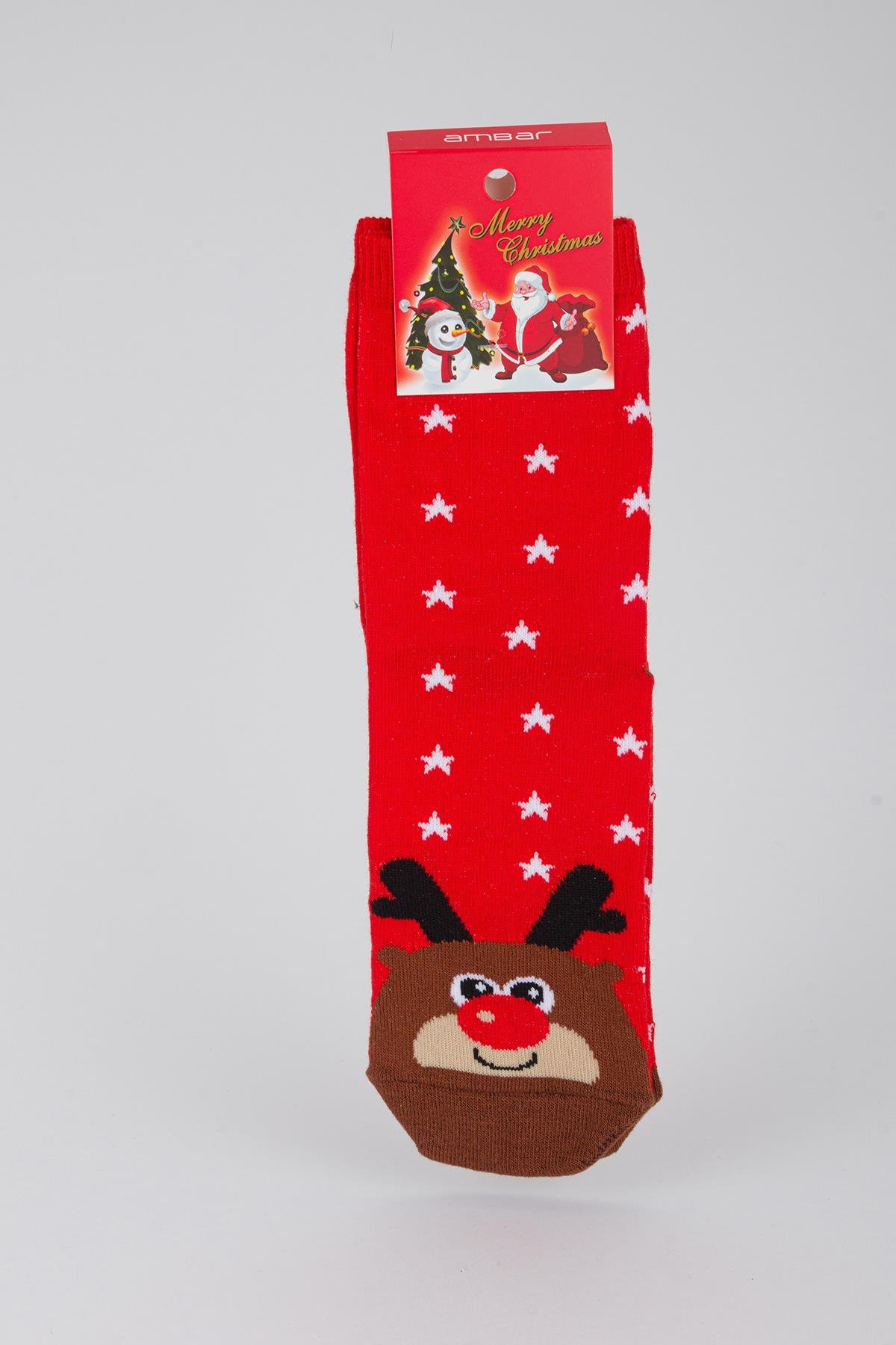 Yılbaşı Temalı Çorap