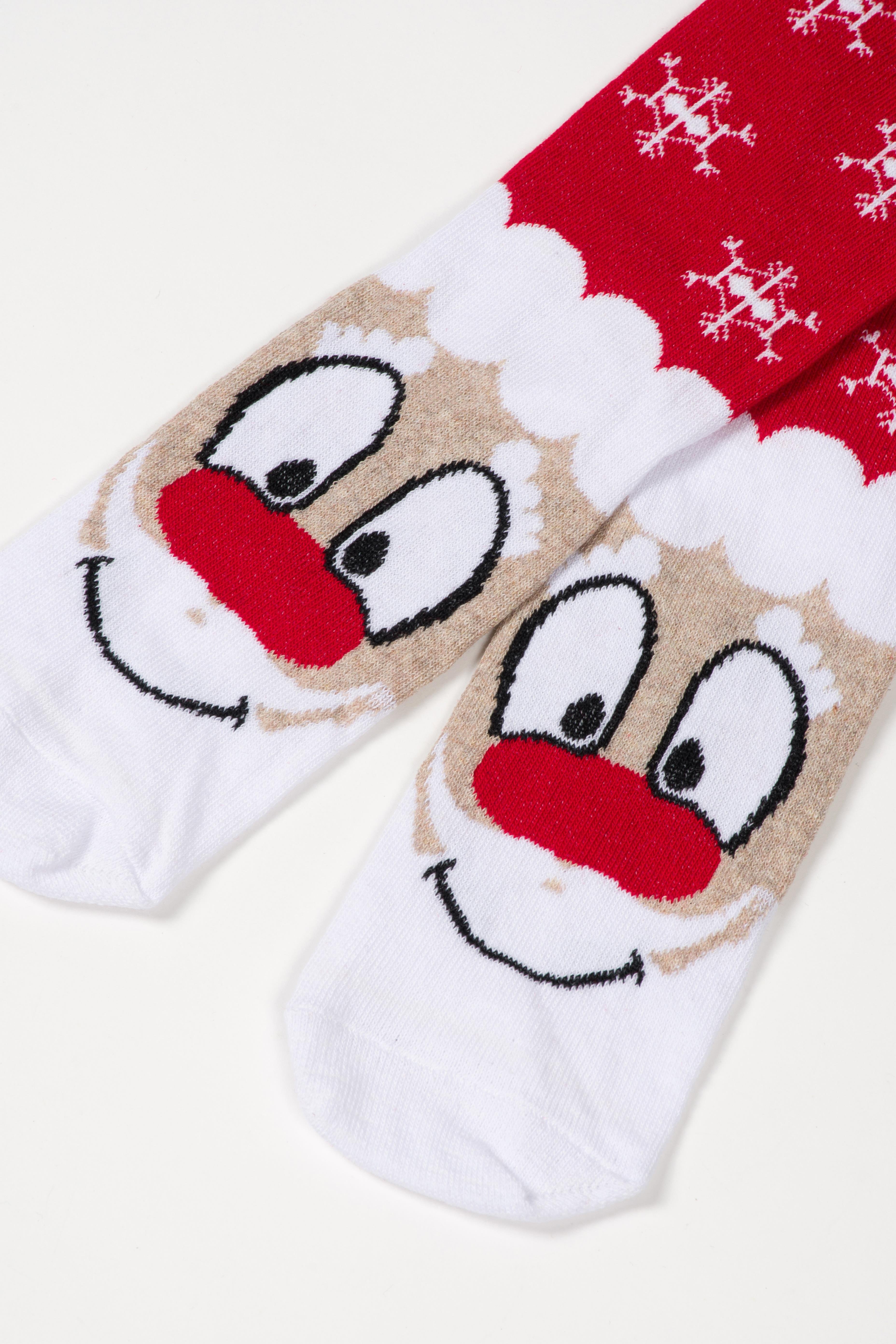 Yılbaşı Temalı Çorap