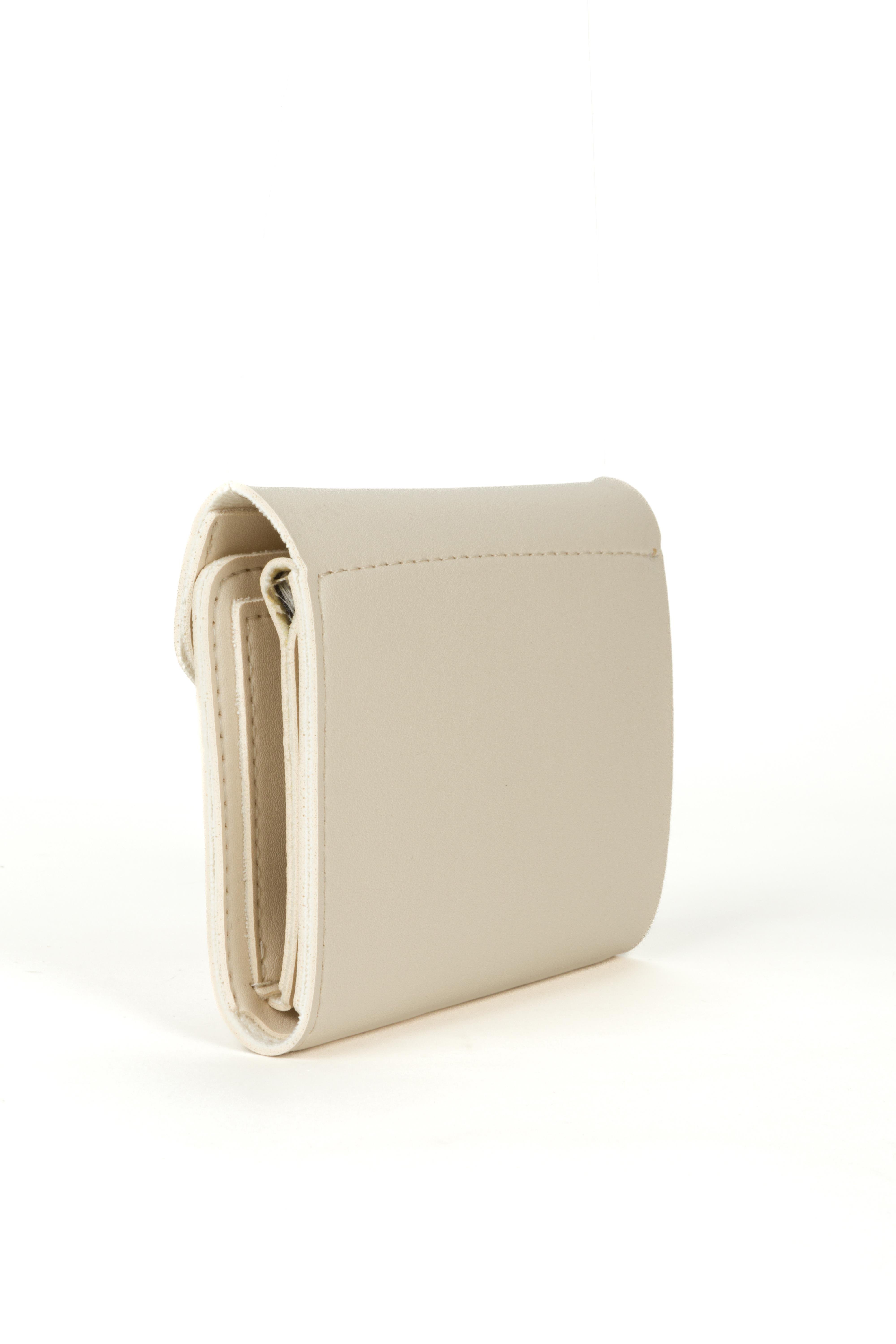 Zarf Model Deri Cüzdan Krem