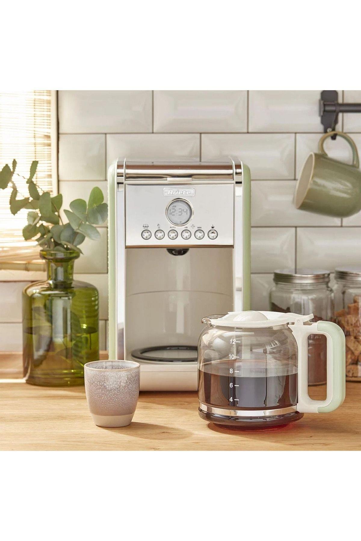 Ariete Vintage Filtre Kahve Makinesi Yeşil 1342/04