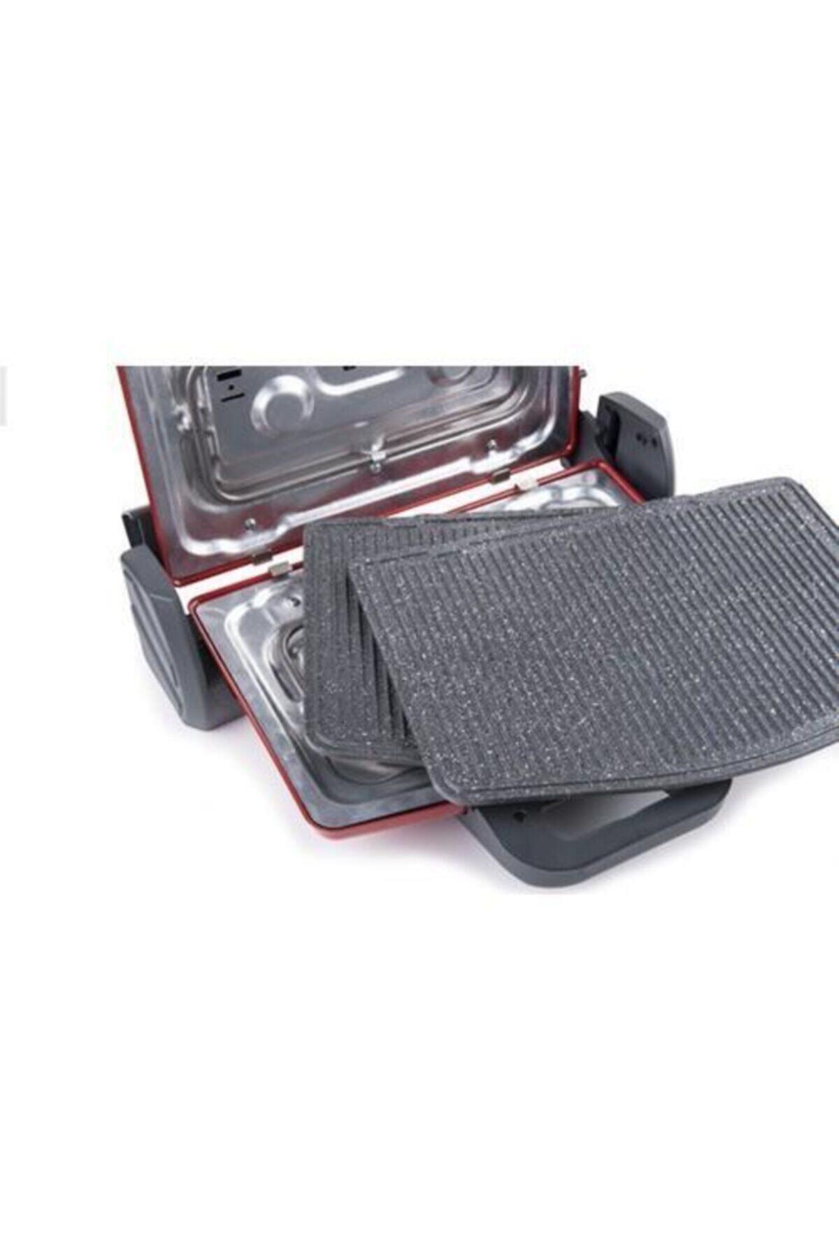 Arnica Ayvalık GH26124 Granit Izgaralı Tost Makinesi Rose